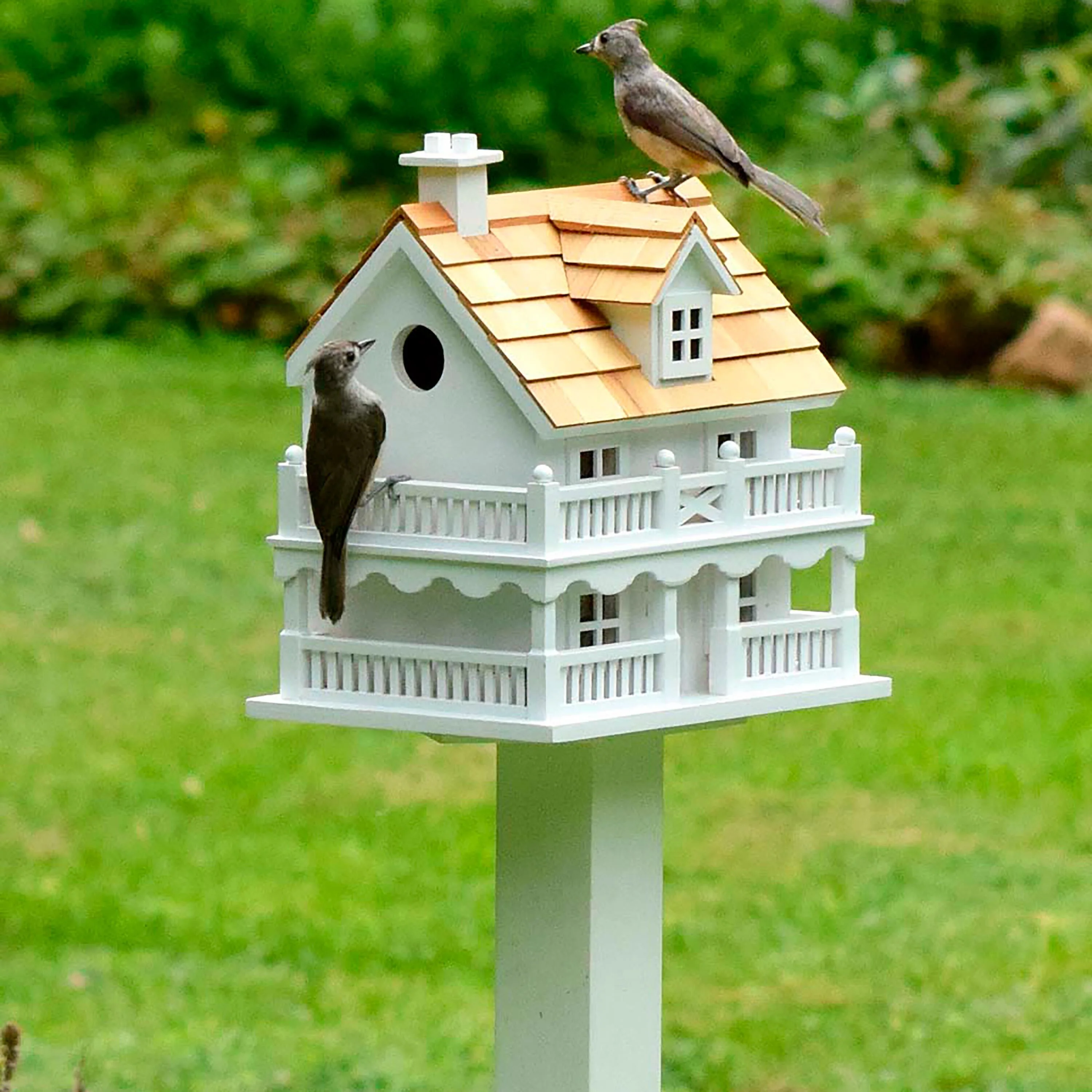 Wooden Cape Cod Birdhouse