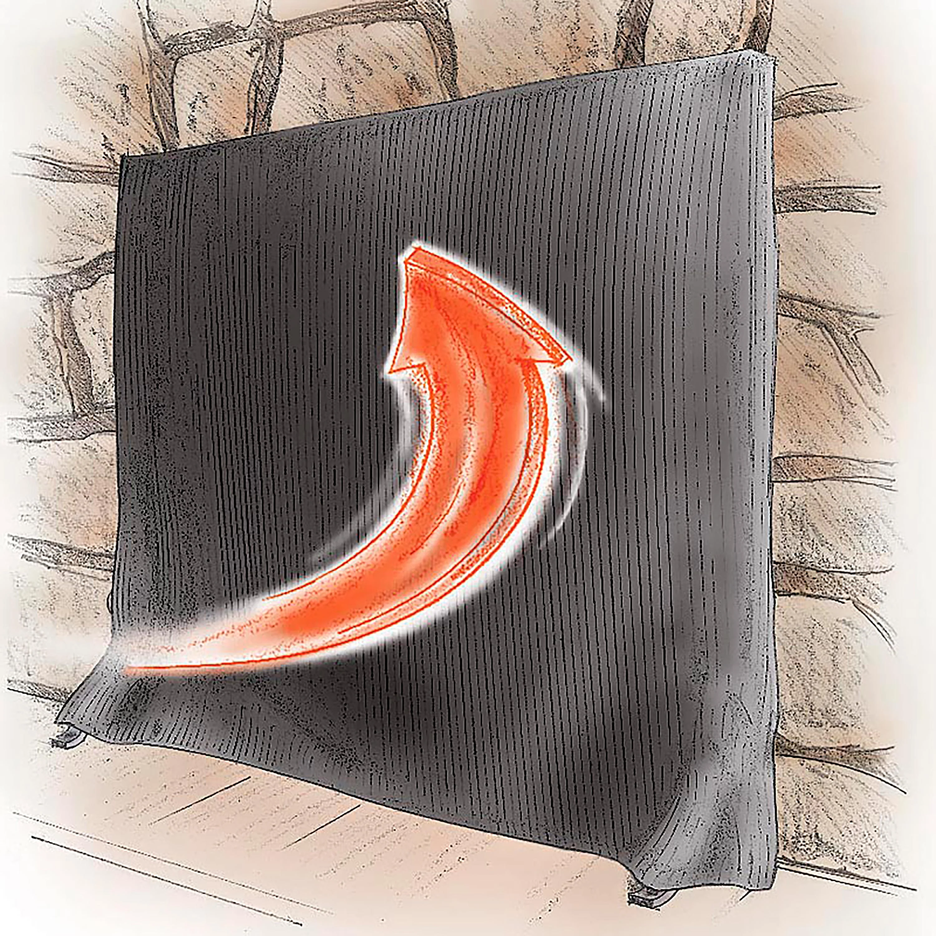 Medium Pavenex Fireplace Blanket - Image 4