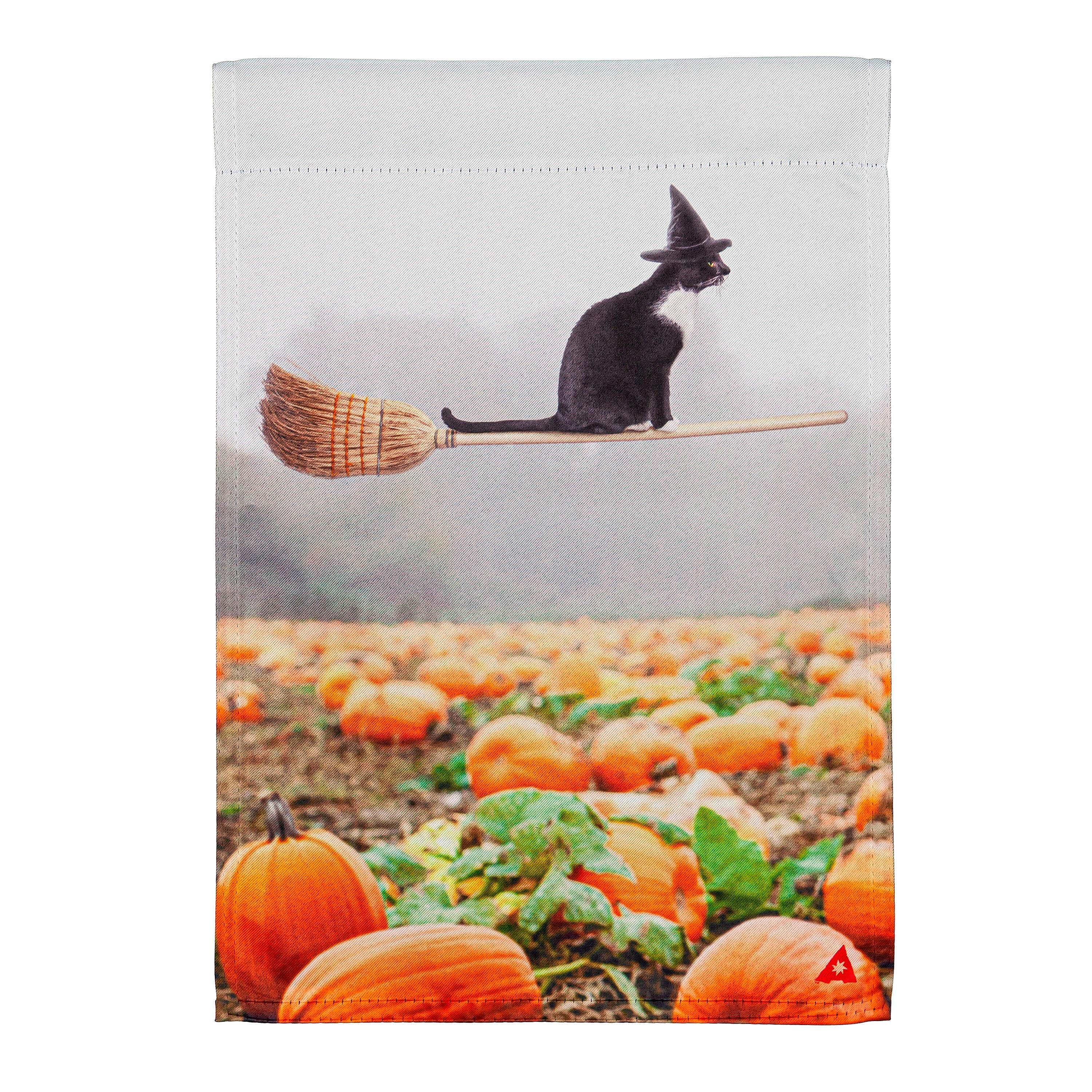 Flying Cat Suede Garden Flag - Image 2