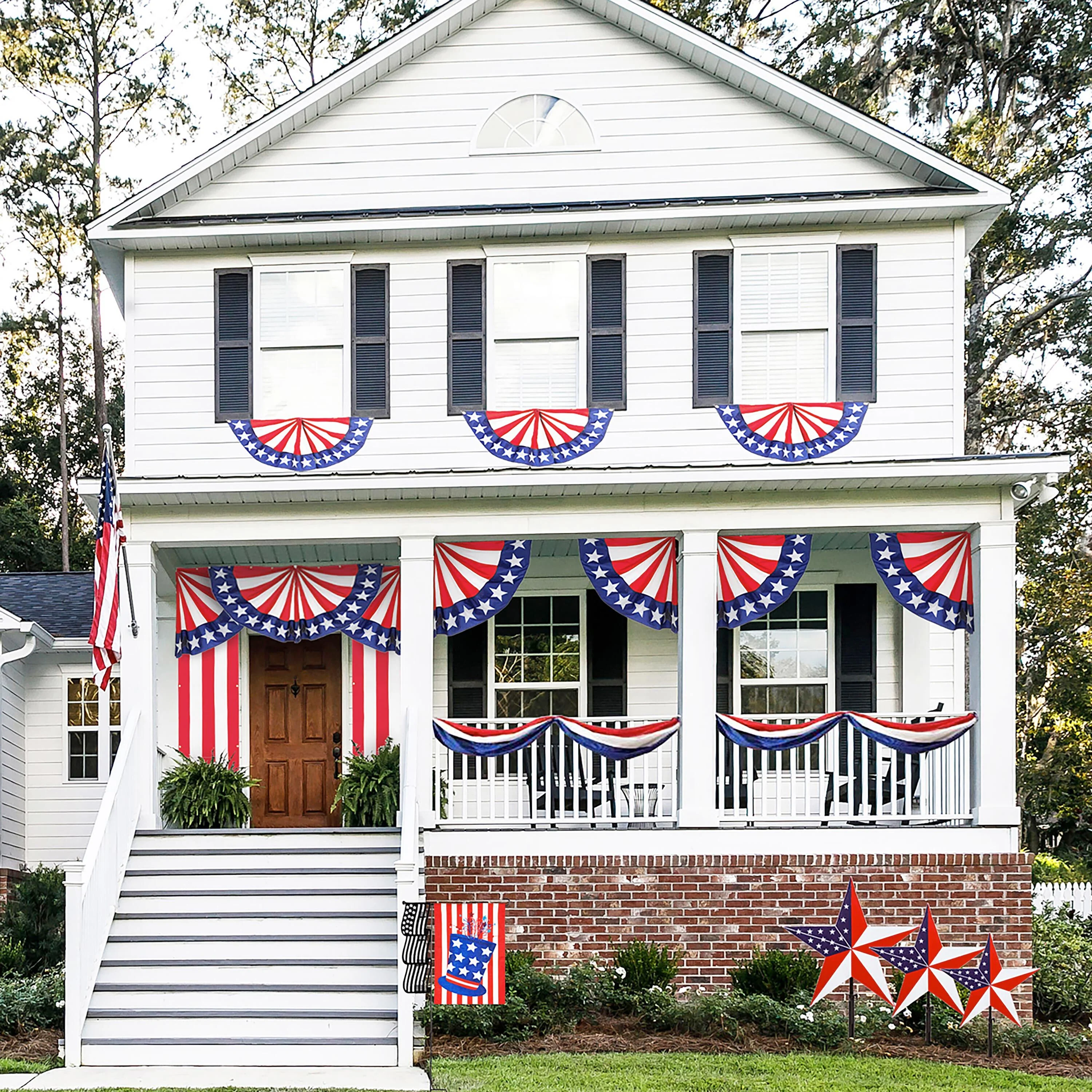 Stars and Stripes Bunting, Large - Image 3