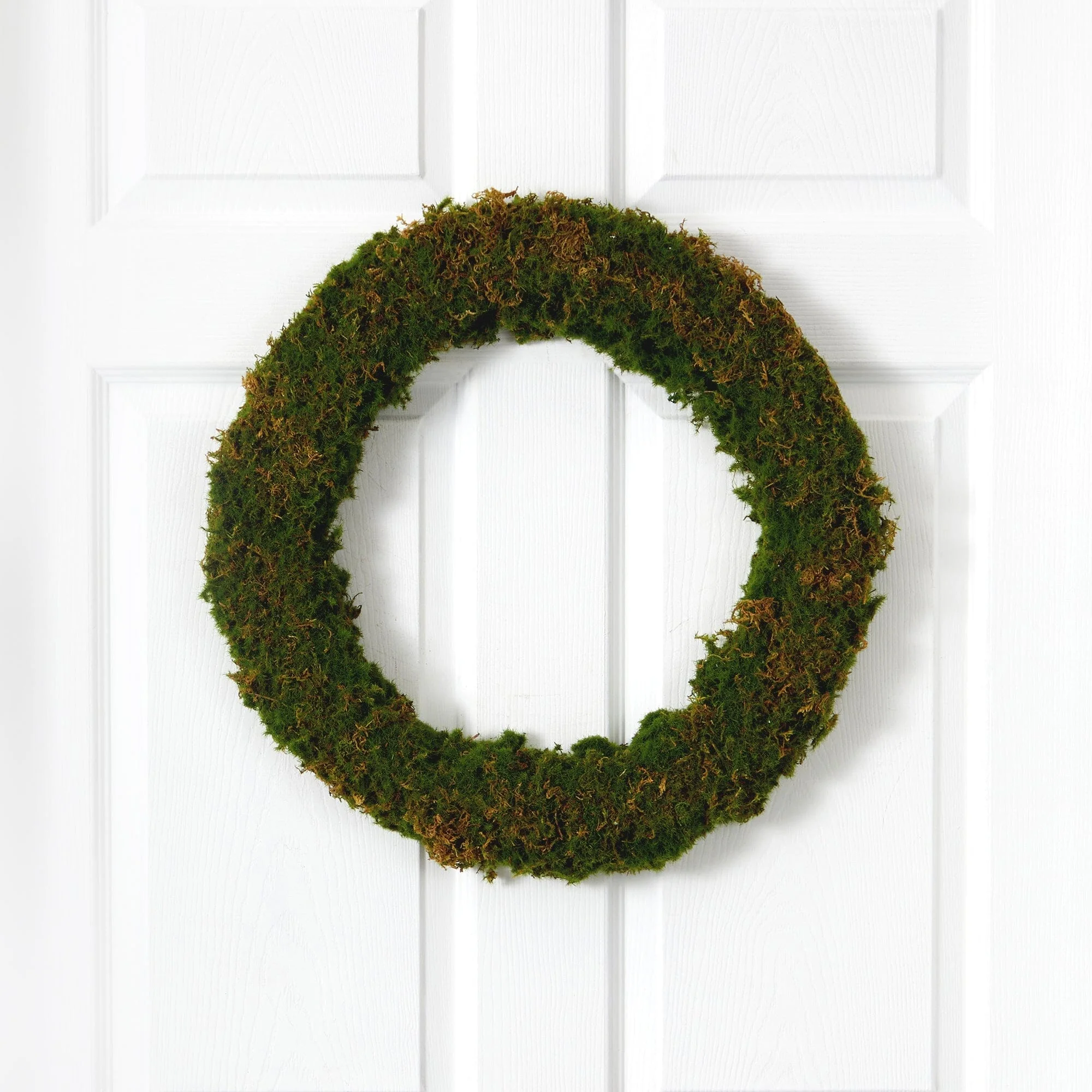 20” Moss Artificial Wreath - Image 3