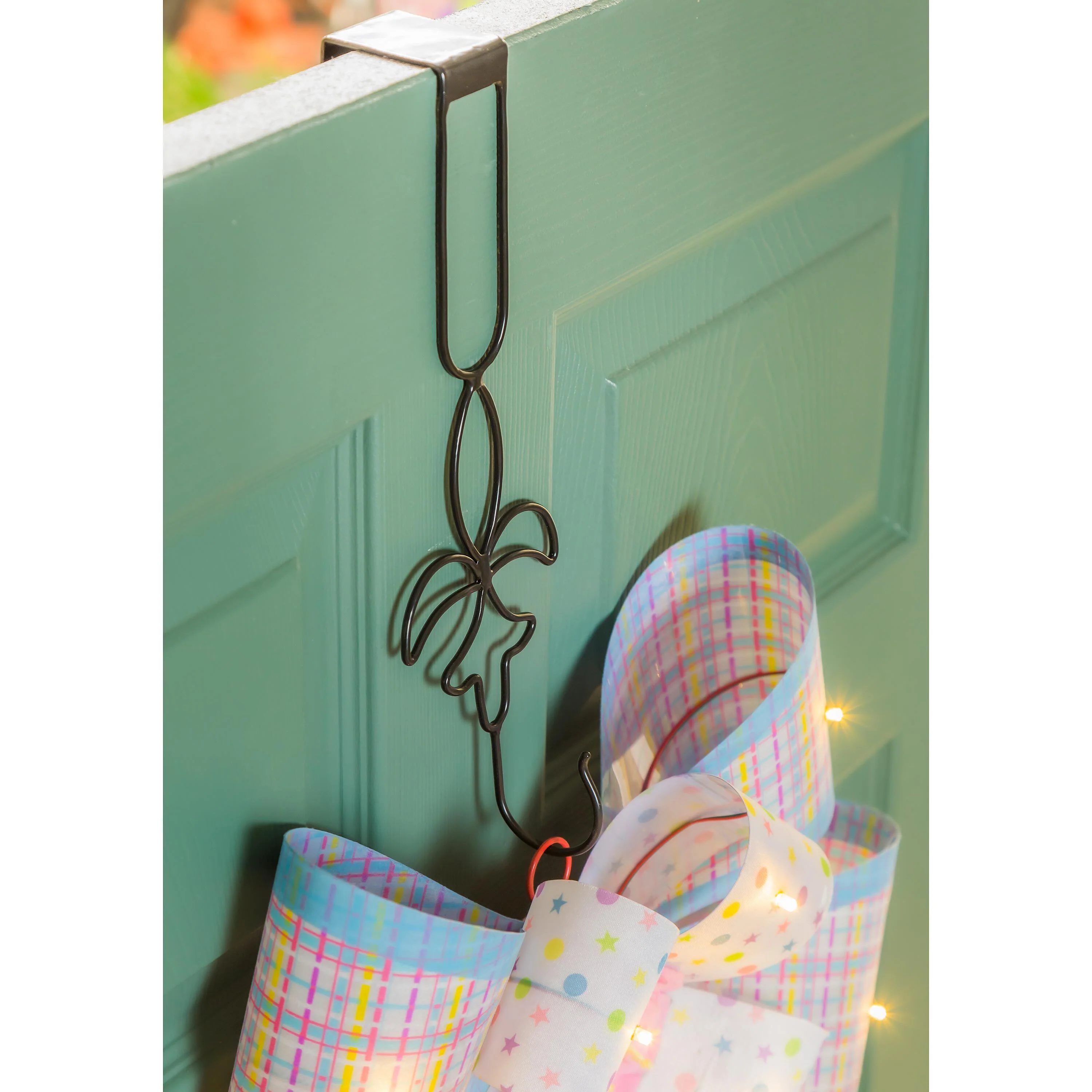 Door Tag Fleur de Lis Over-the-Door Hanger - Image 3