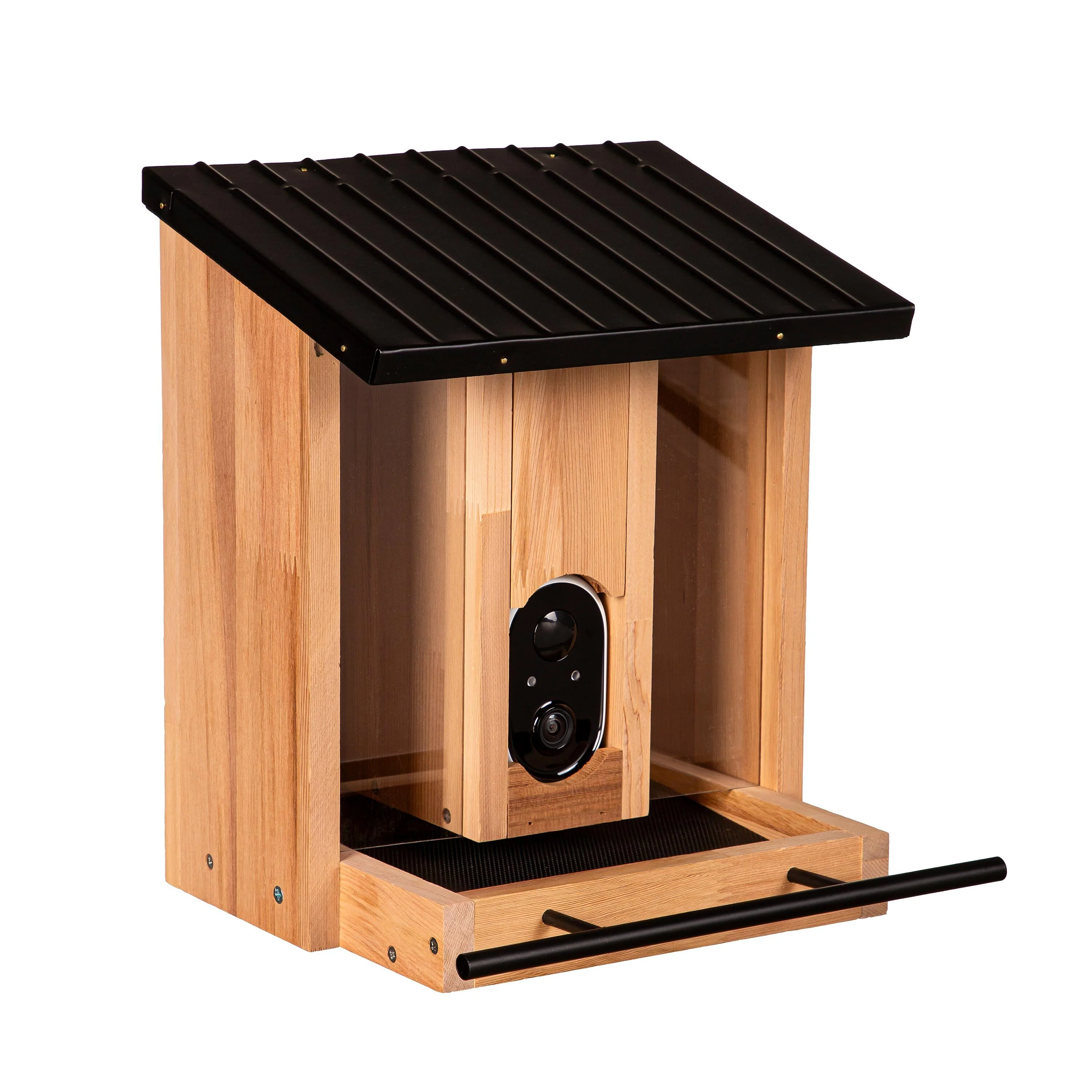 BirdsIVue Smart Feeder: Solar Wooden Bird Feeder - Image 5
