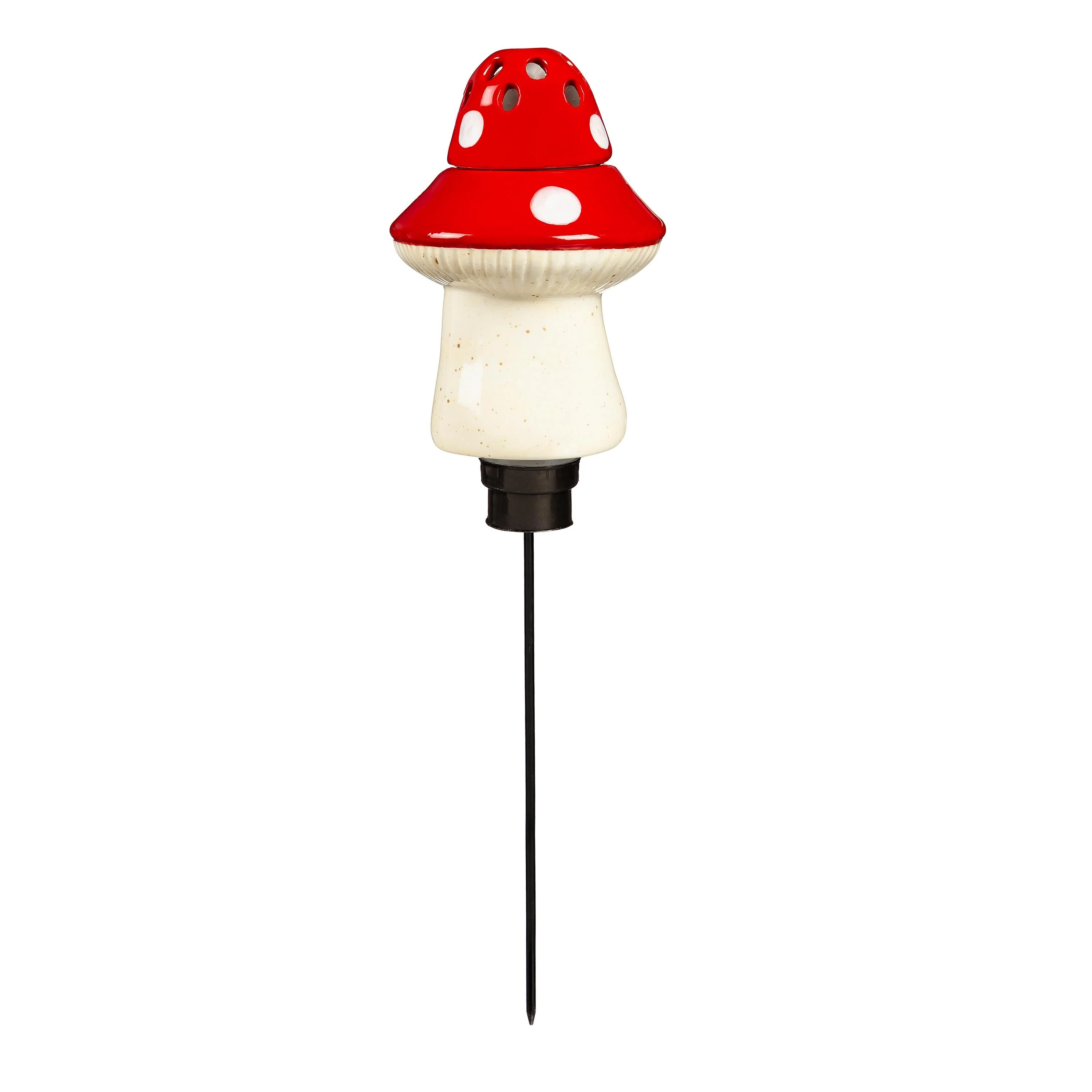 Whimsical Ceramic Fruit Fly/Gnat Trap with Watering Globe - Image 4