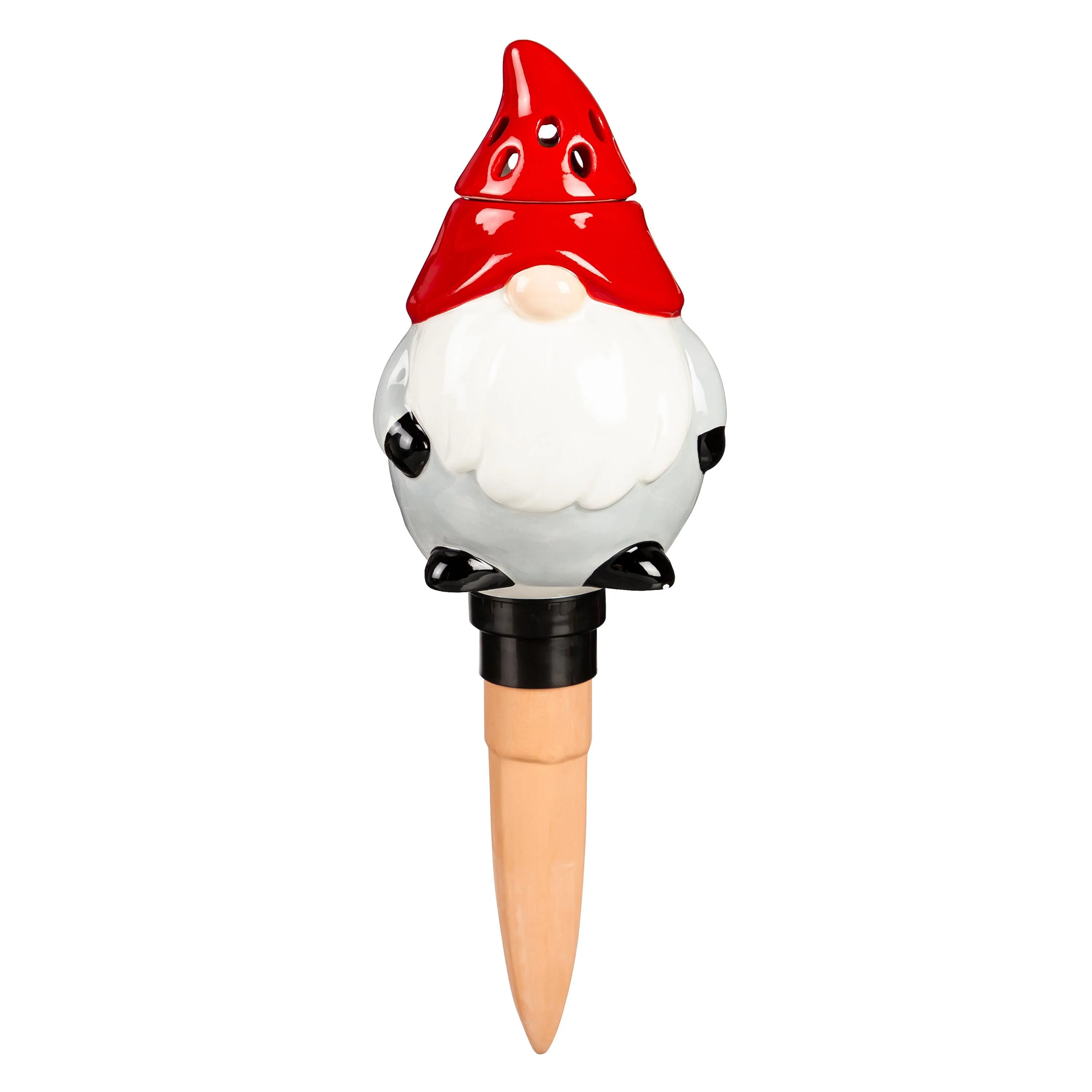 Whimsical Ceramic Fruit Fly/Gnat Trap with Watering Globe - Image 3
