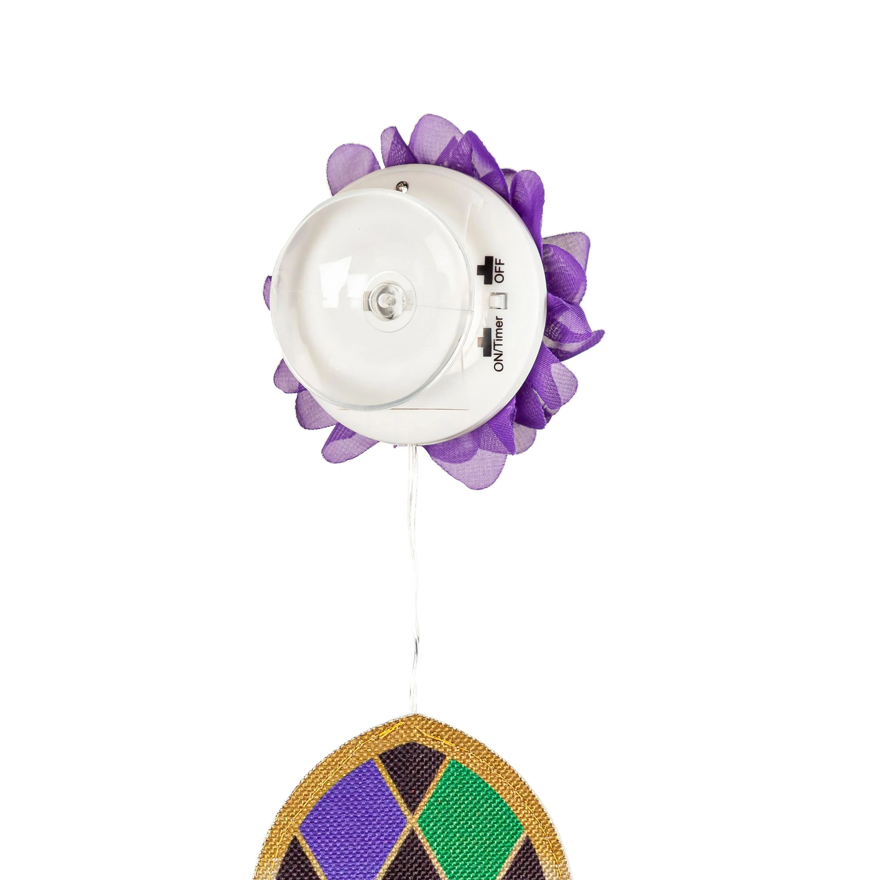Fleur de Lis LED Window Décor - Image 3