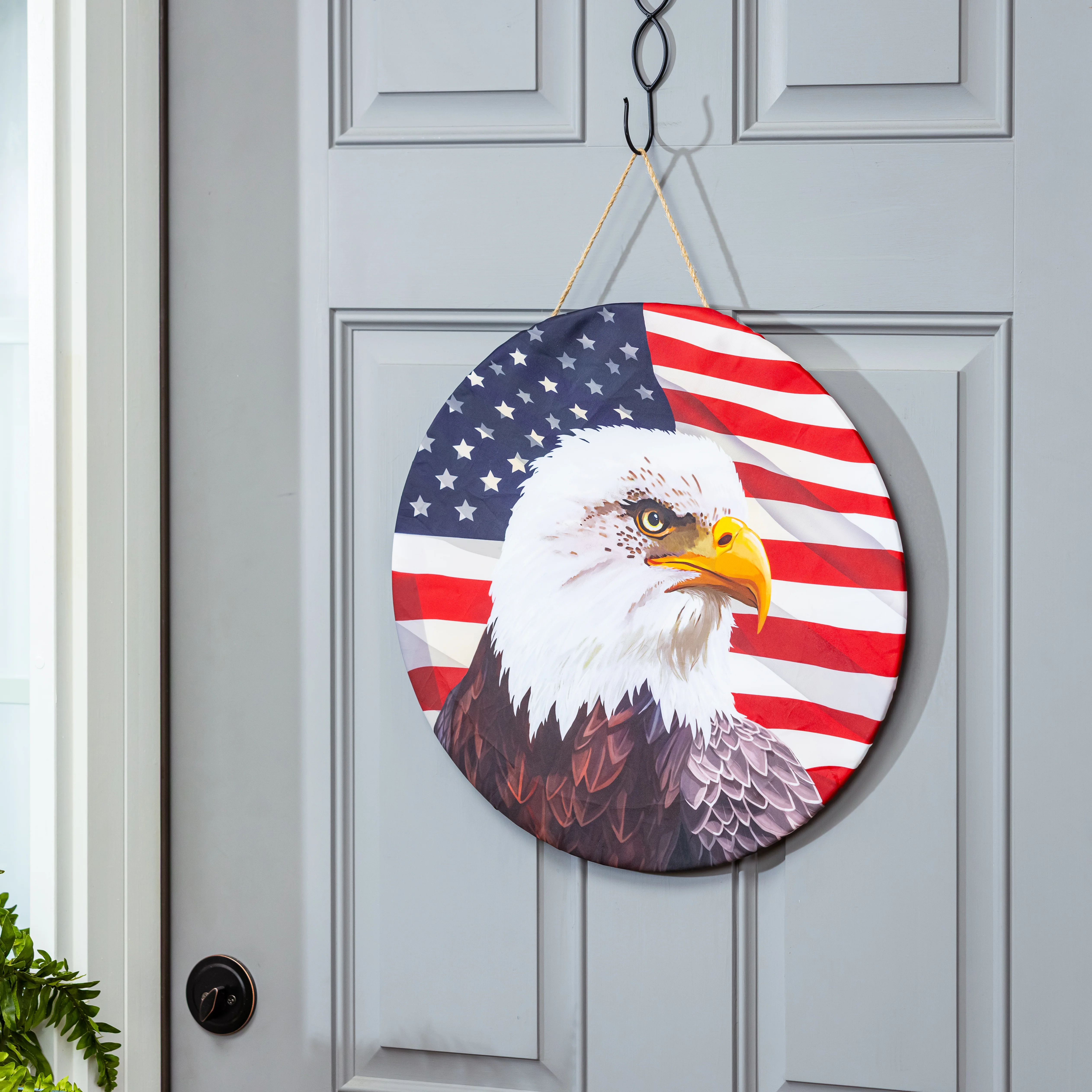 Americana and Harvest, 4-Season Interchangeable Door Decor Set - Image 3