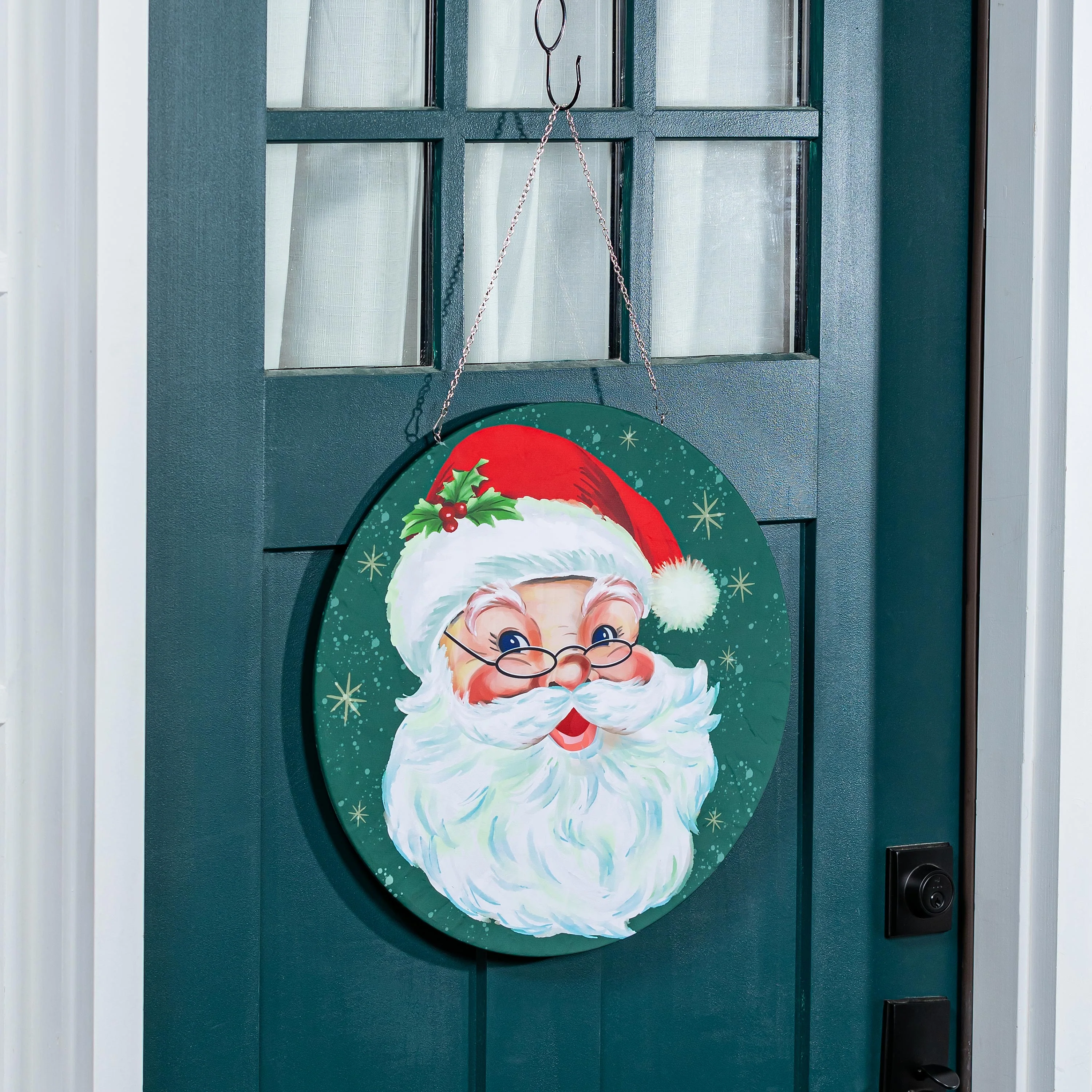 Nature and Holiday Charm, 4-Season Interchangeable Door Decor Set - Image 3