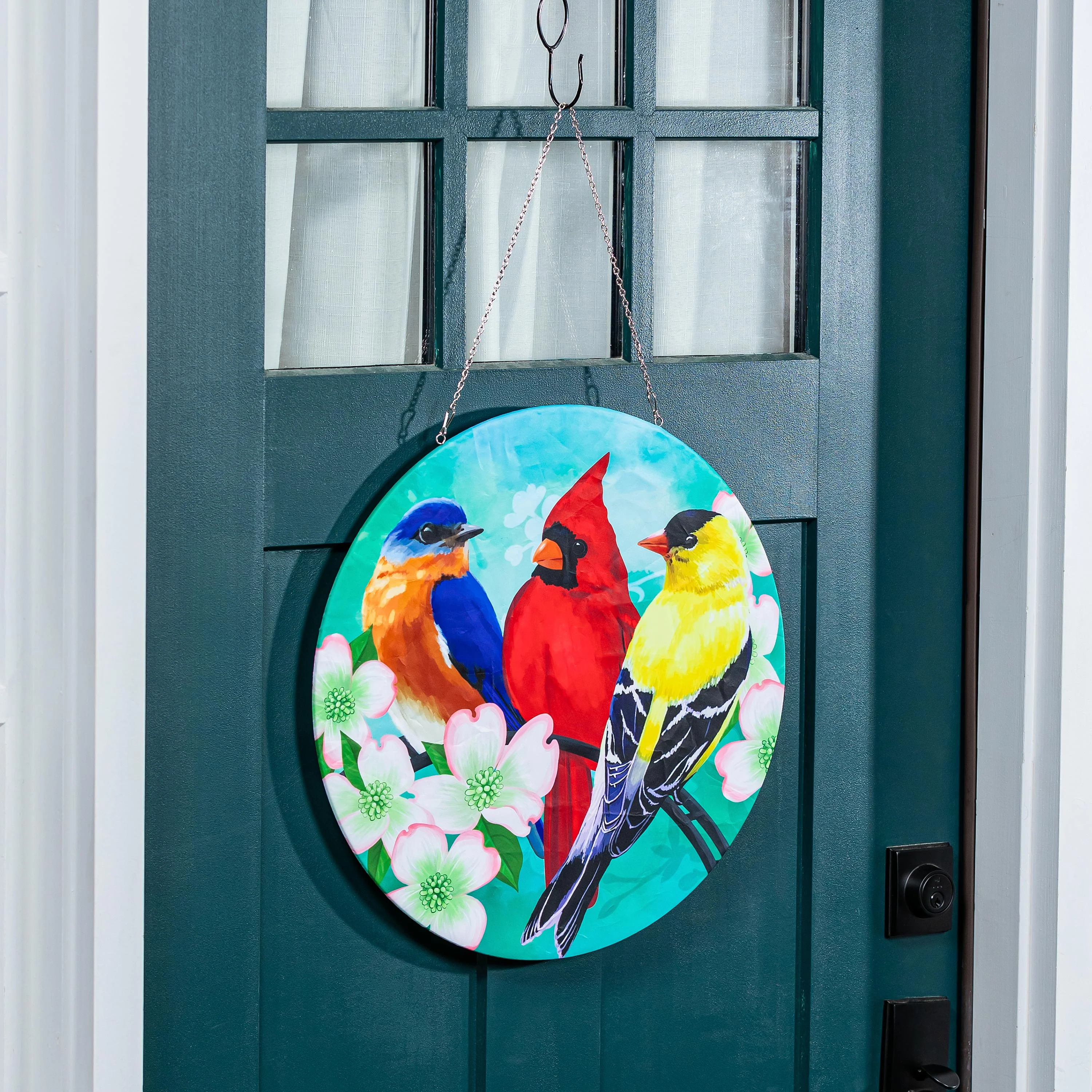 Nature and Holiday Charm, 4-Season Interchangeable Door Decor Set - Image 5
