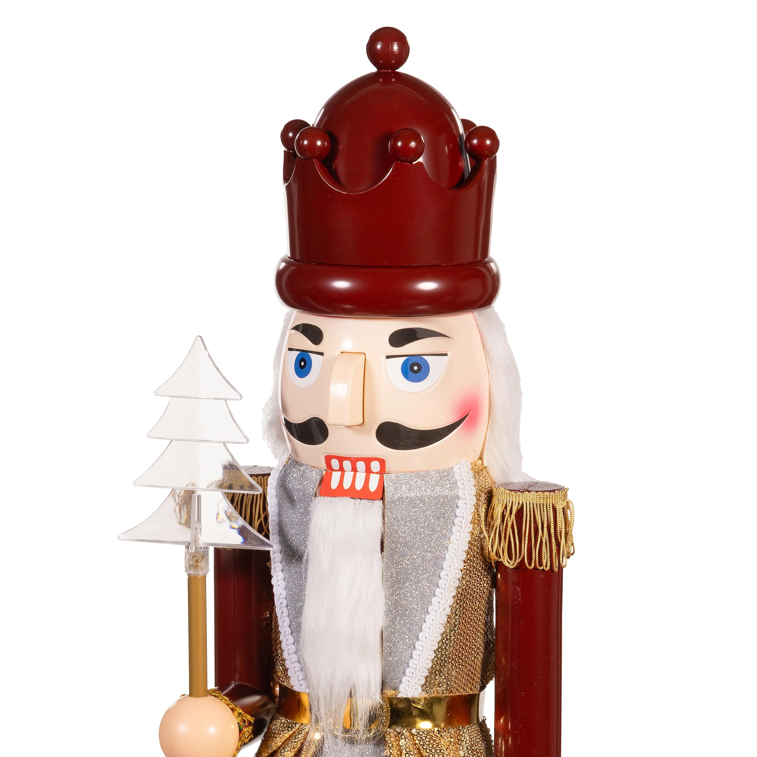 Nutcracker LED Musical Statue, 31"H - Image 4
