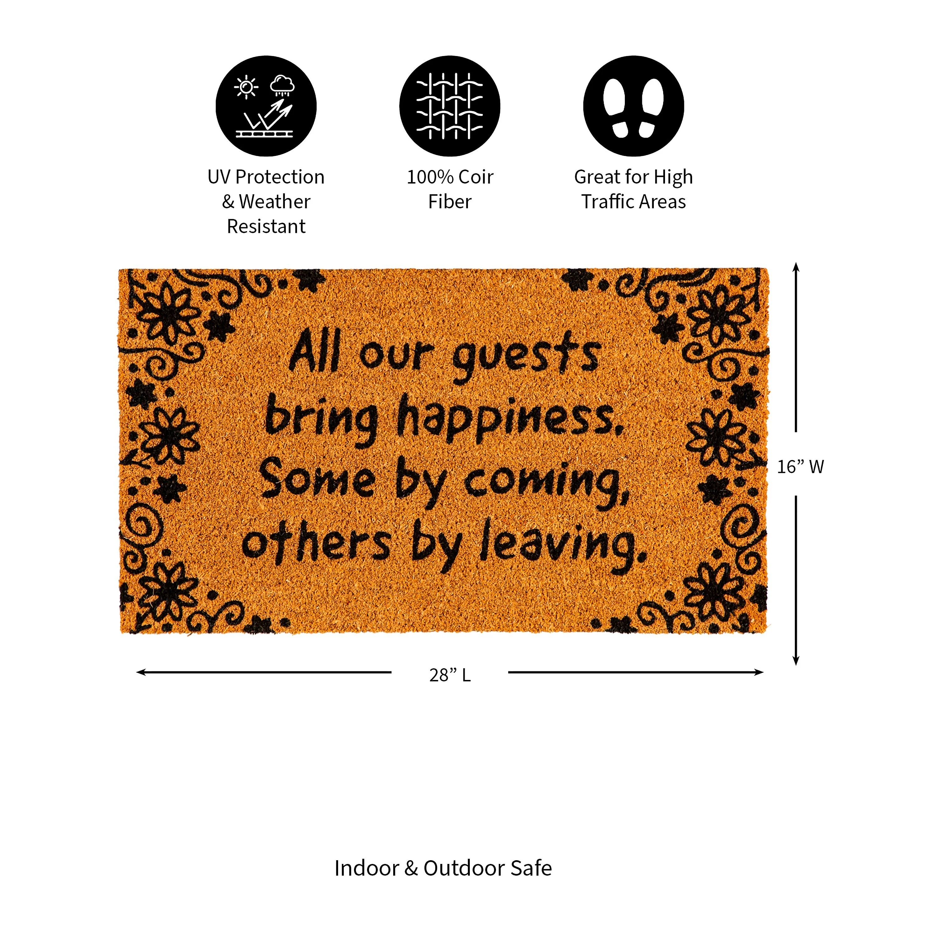 All Our Guest Coir Mat - Image 3