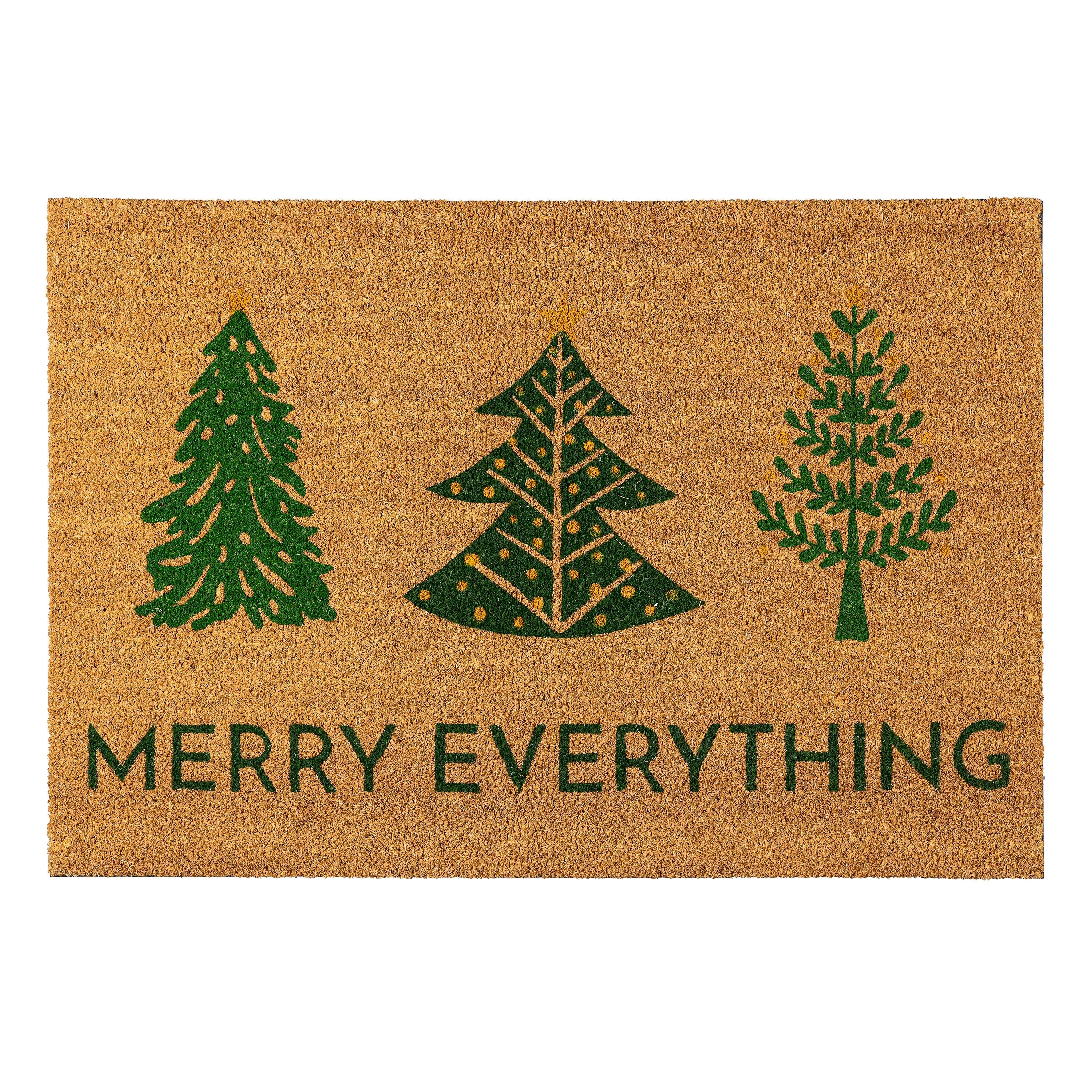 VivaStyle Coir Mat, 24"x36", Festive Foliage - Image 2