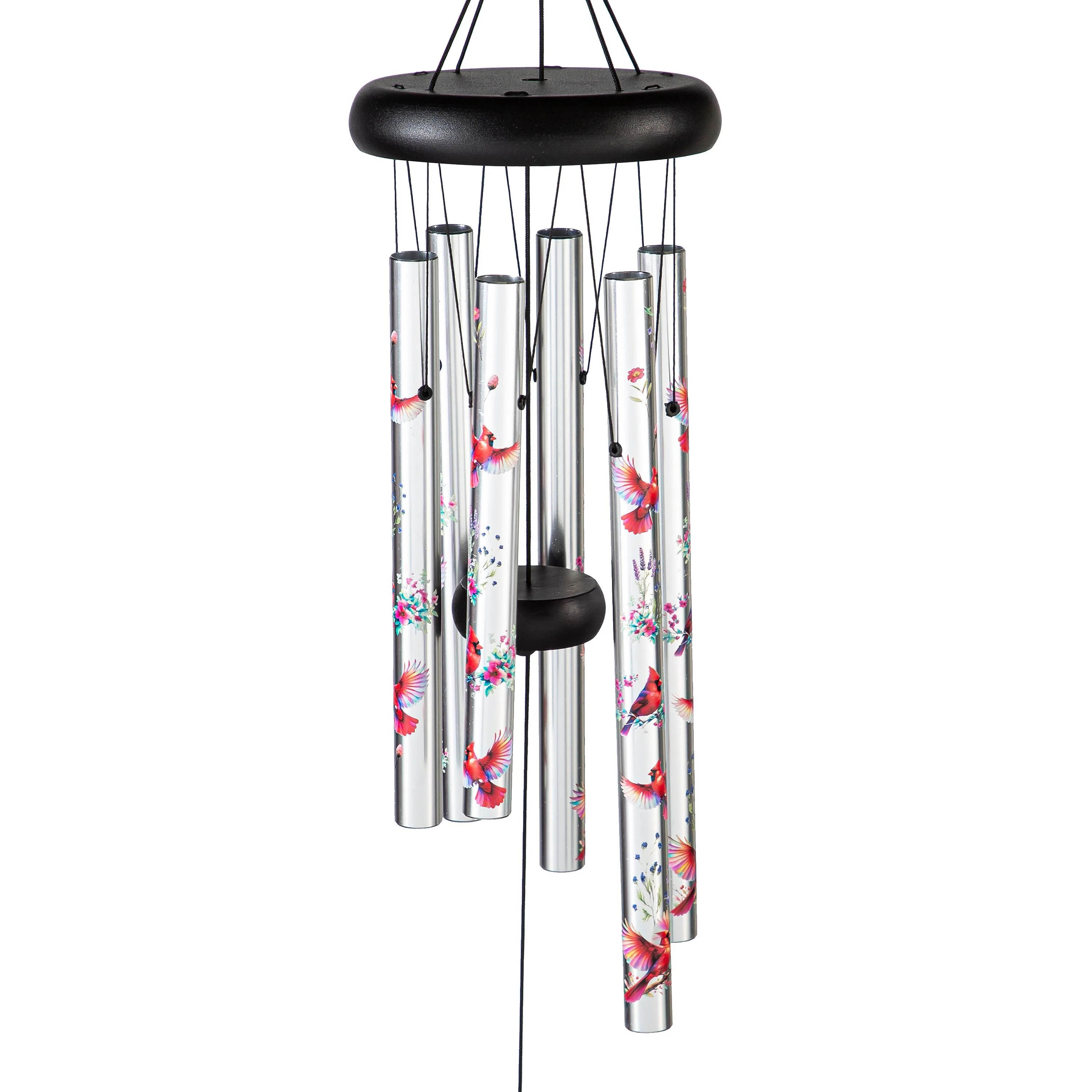 Avria Wind Chime, Hand Tuned Wind Chime, Cardinals, 27" H - Image 3