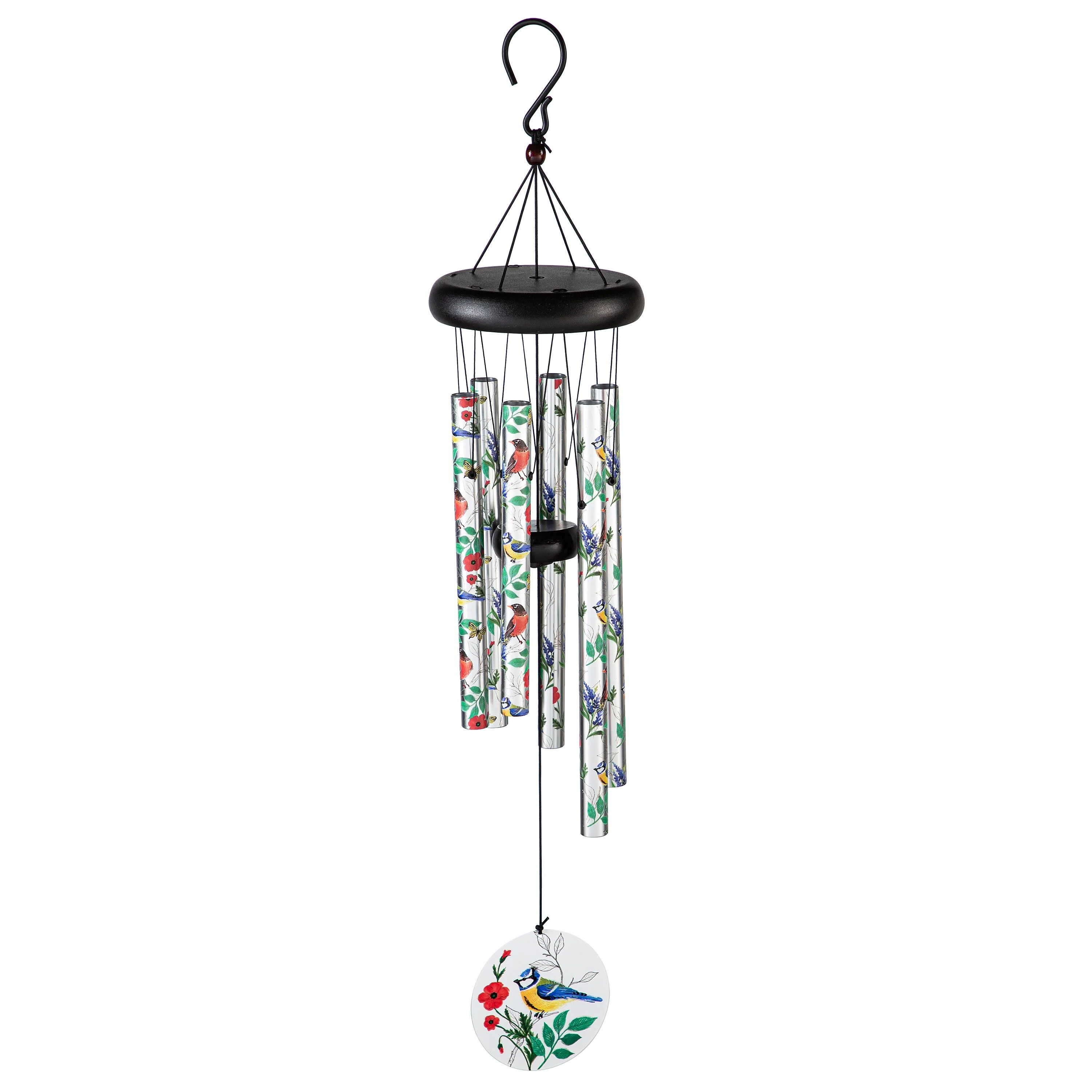 Avria Wind Chime, Printed Wind Chime, Songbirds, 27" H - Image 2