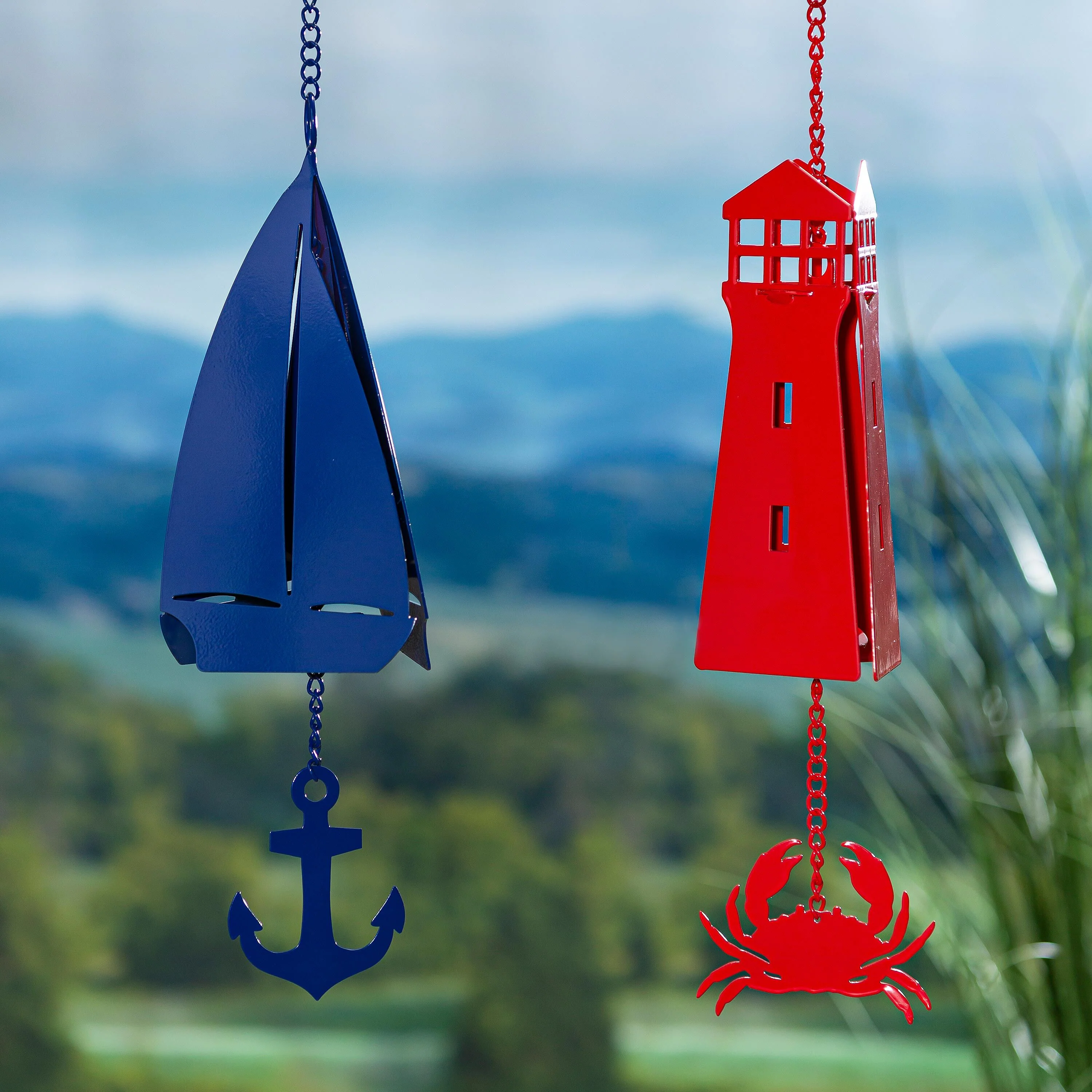 Metal Decorative Shaped Bell, Sail Boat - Image 2