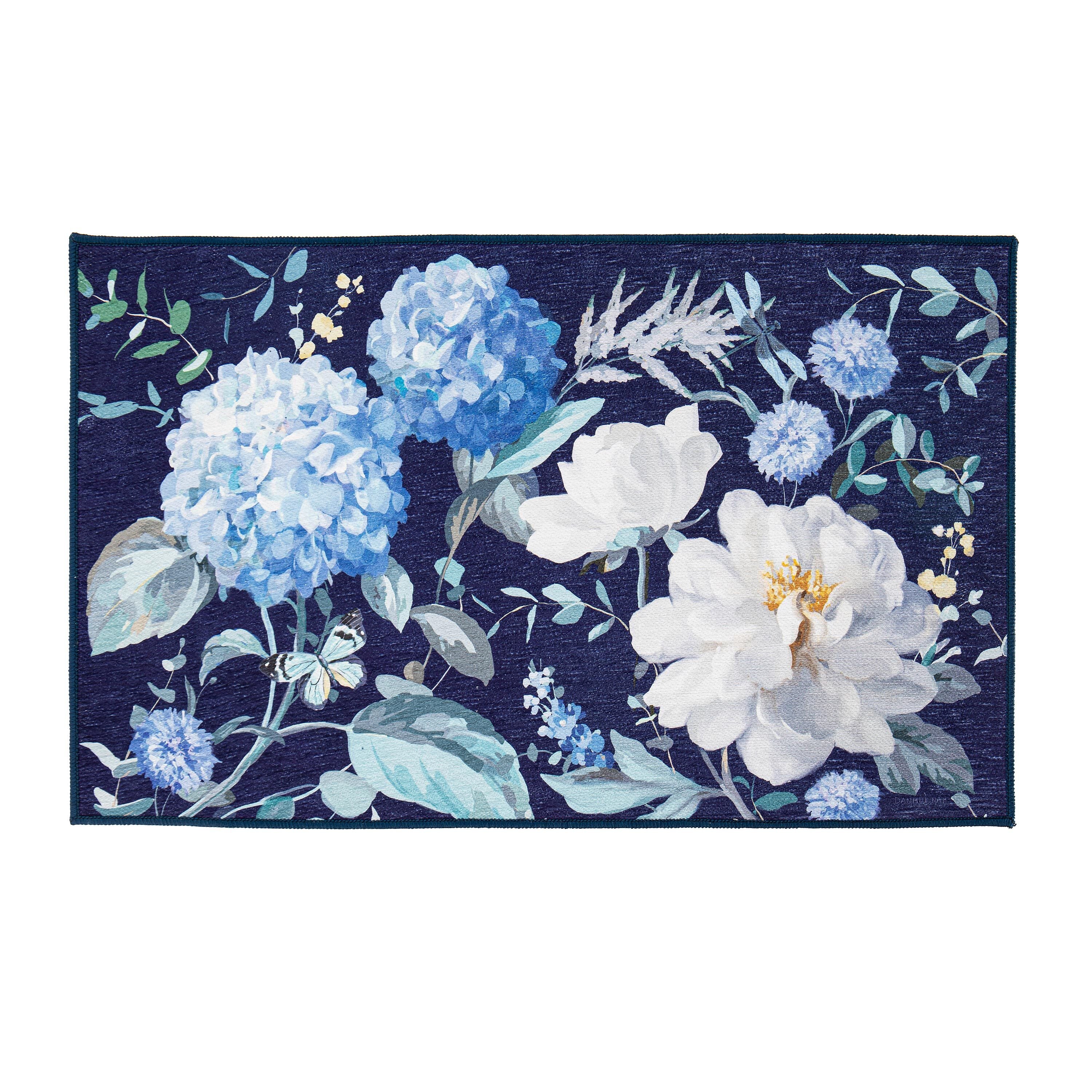 Spring Morning Blooms Washable Indoor/Outdoor Mat - Image 2