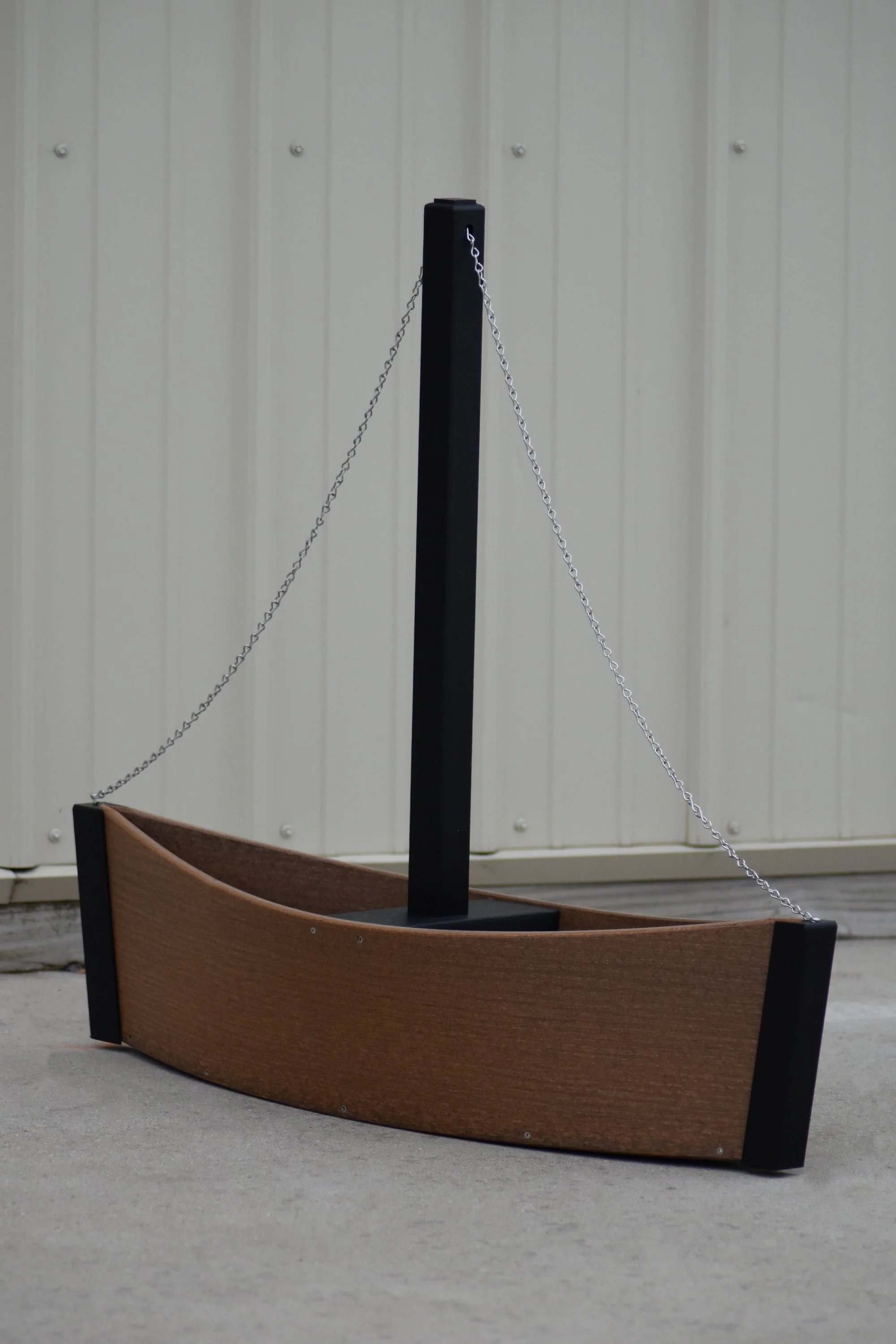 3 foot Decorative Sailboat Flower Pot, (Flower Planter) - Image 2