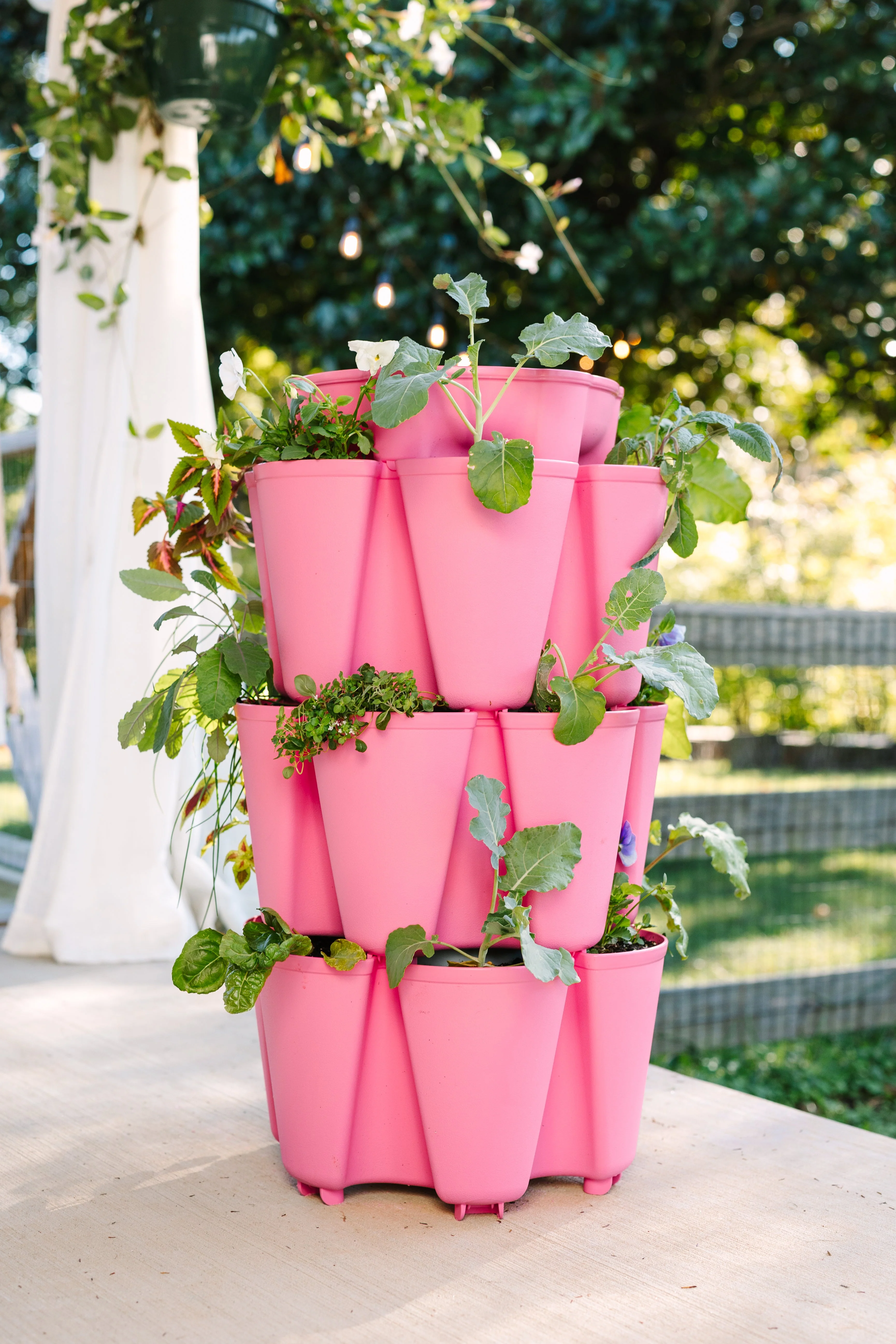 3 Tier GreenStalk Garden Original Vertical Planter - Basic Texture - Image 9