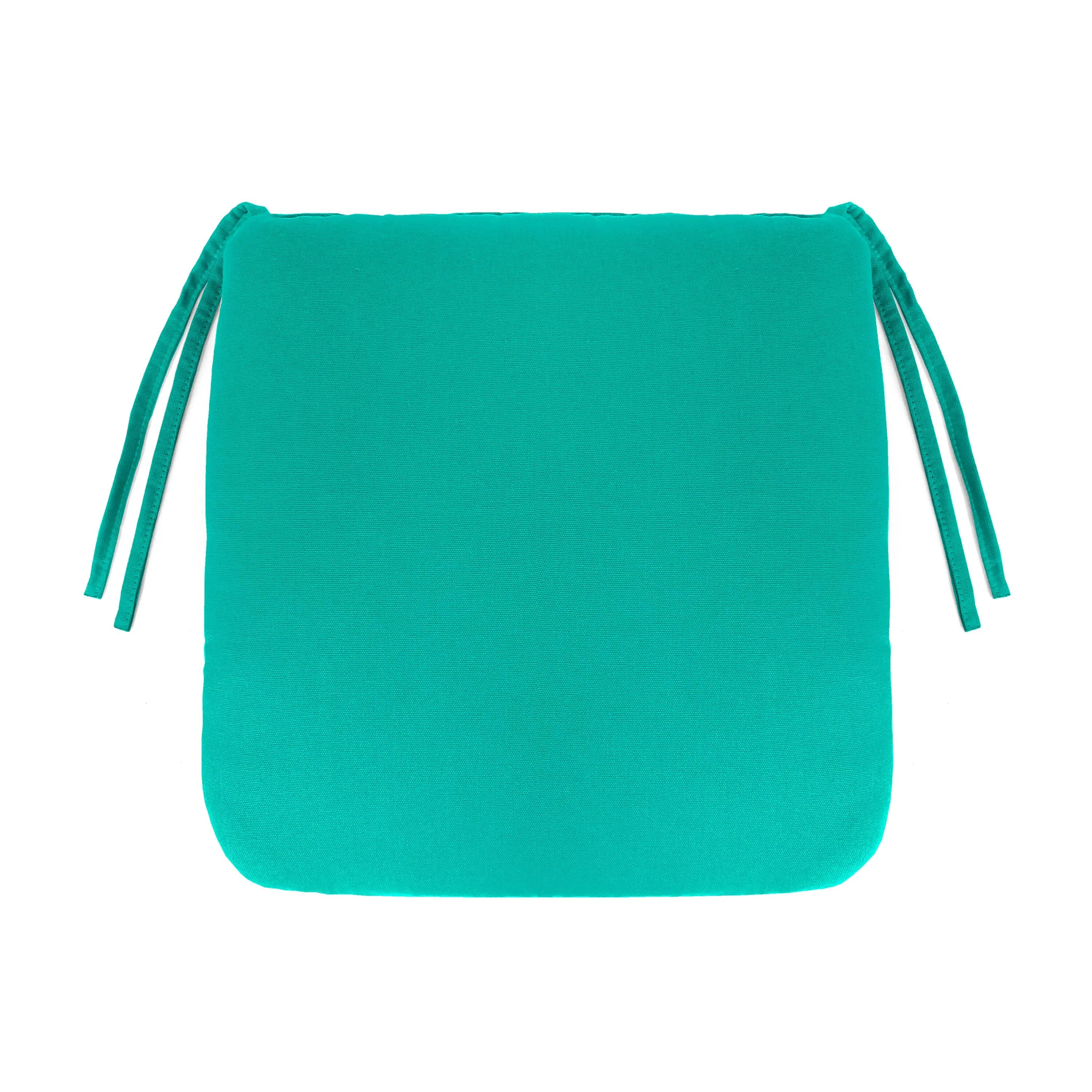 Classic Chair Cushion With Ties, 16" sq. x 3"
