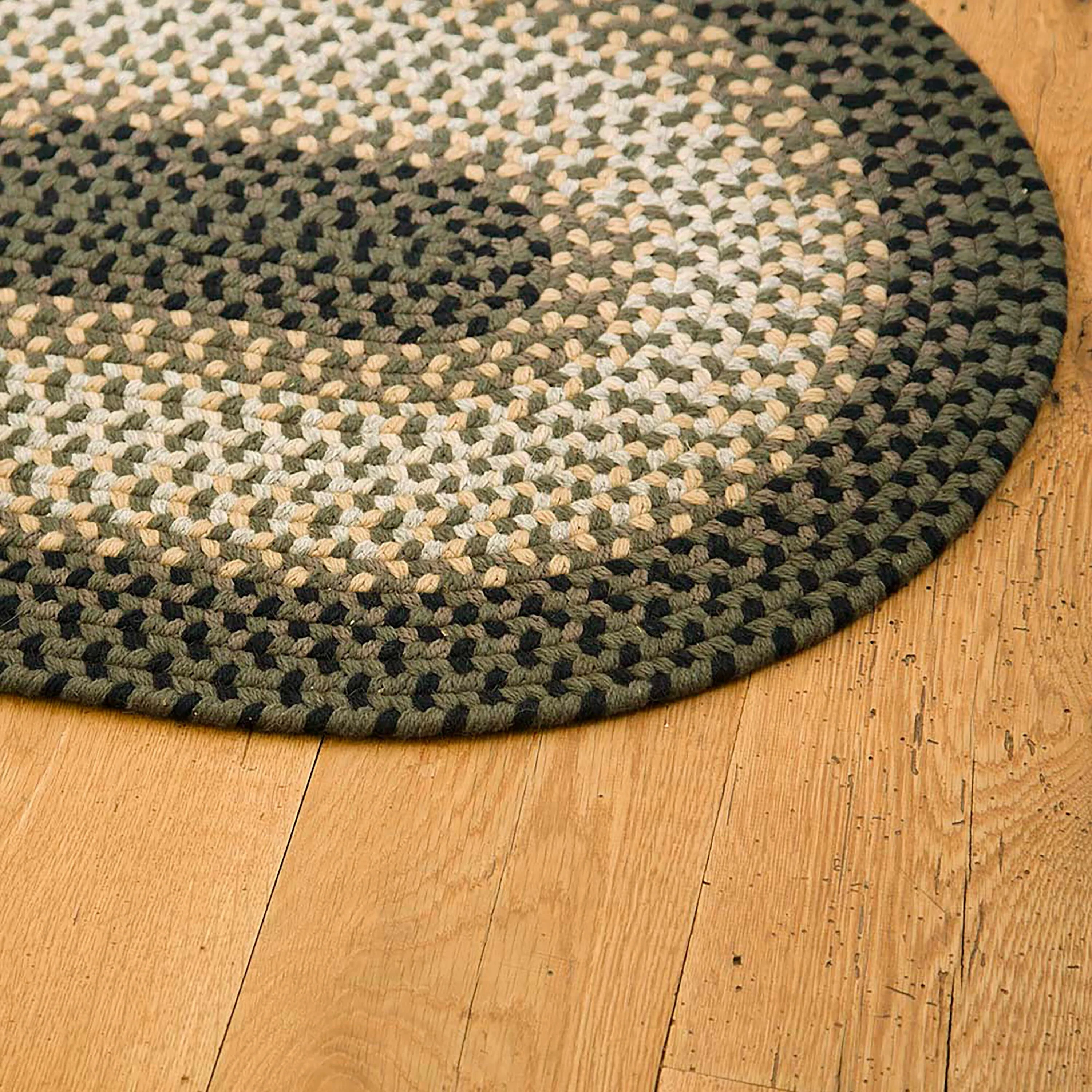 USA-Made Wool Braided Virginia Rug - Image 16