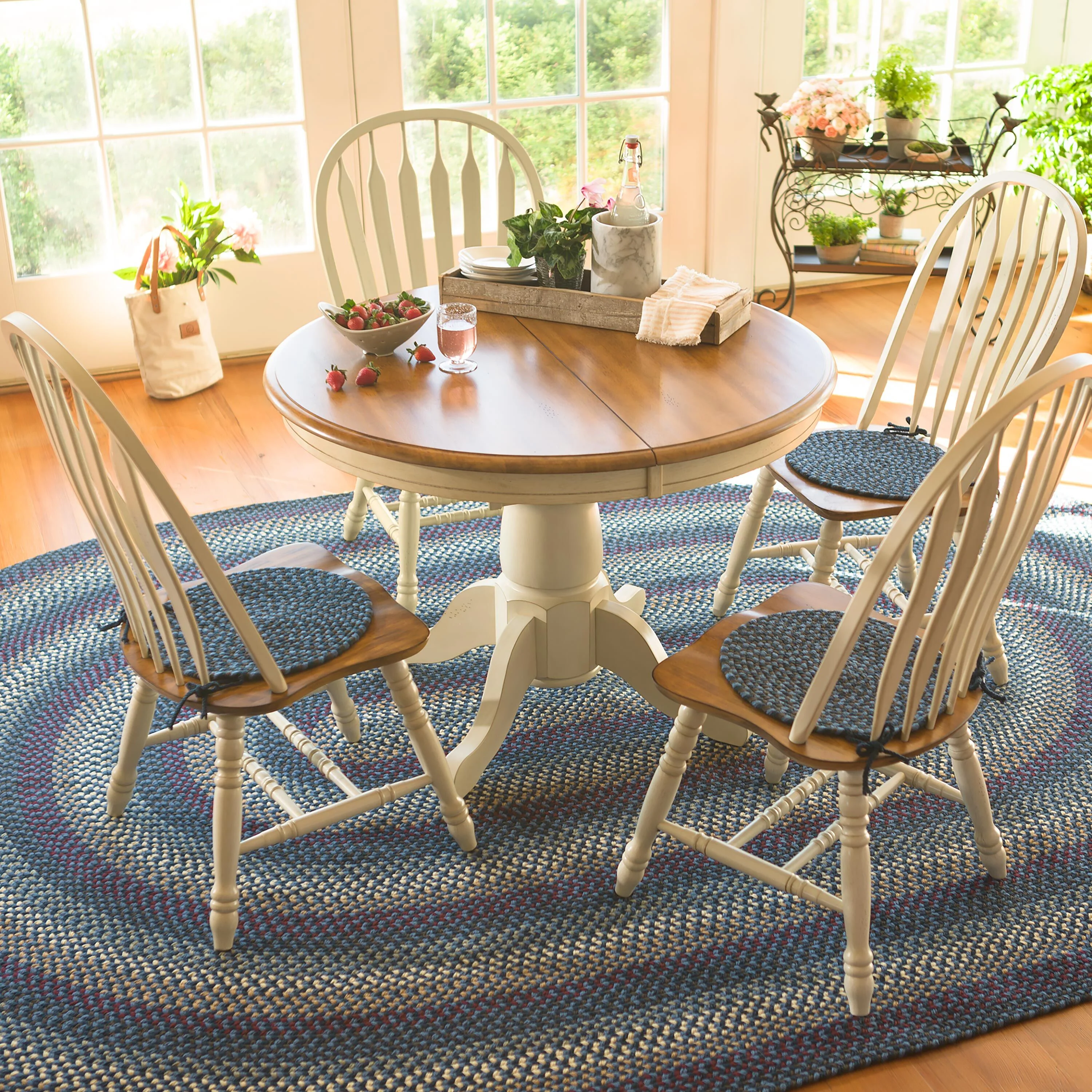 Indoor/Outdoor Braided Polypro Roanoke Rug, 8' x 11' - Image 4