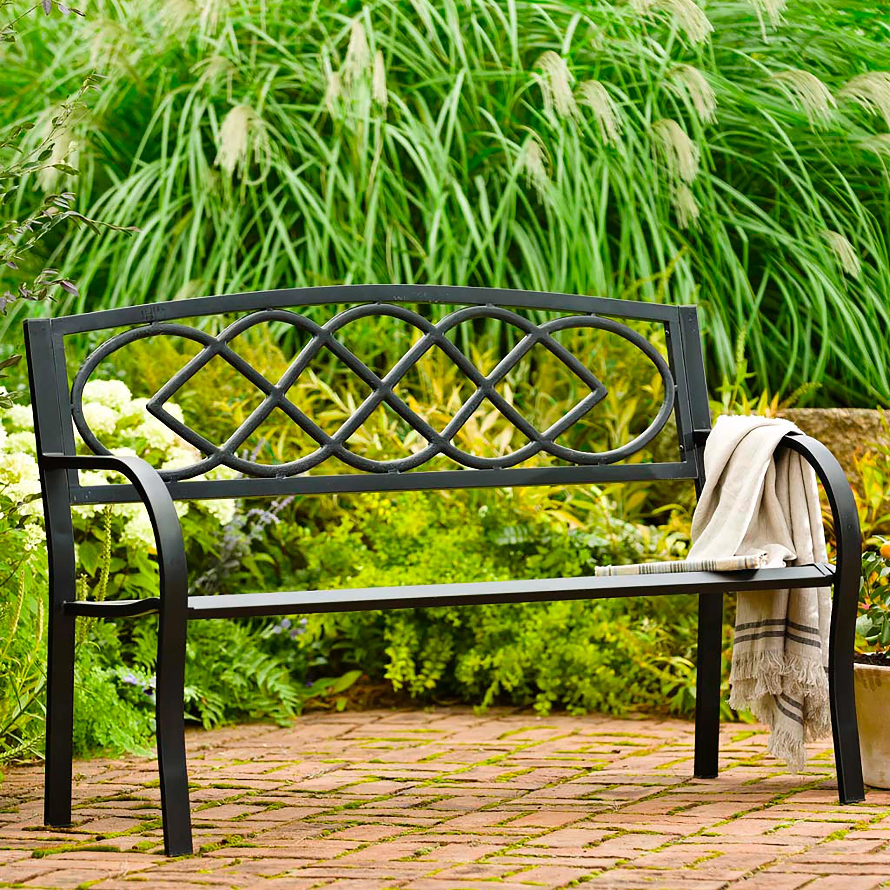 Celtic Knot Garden Bench