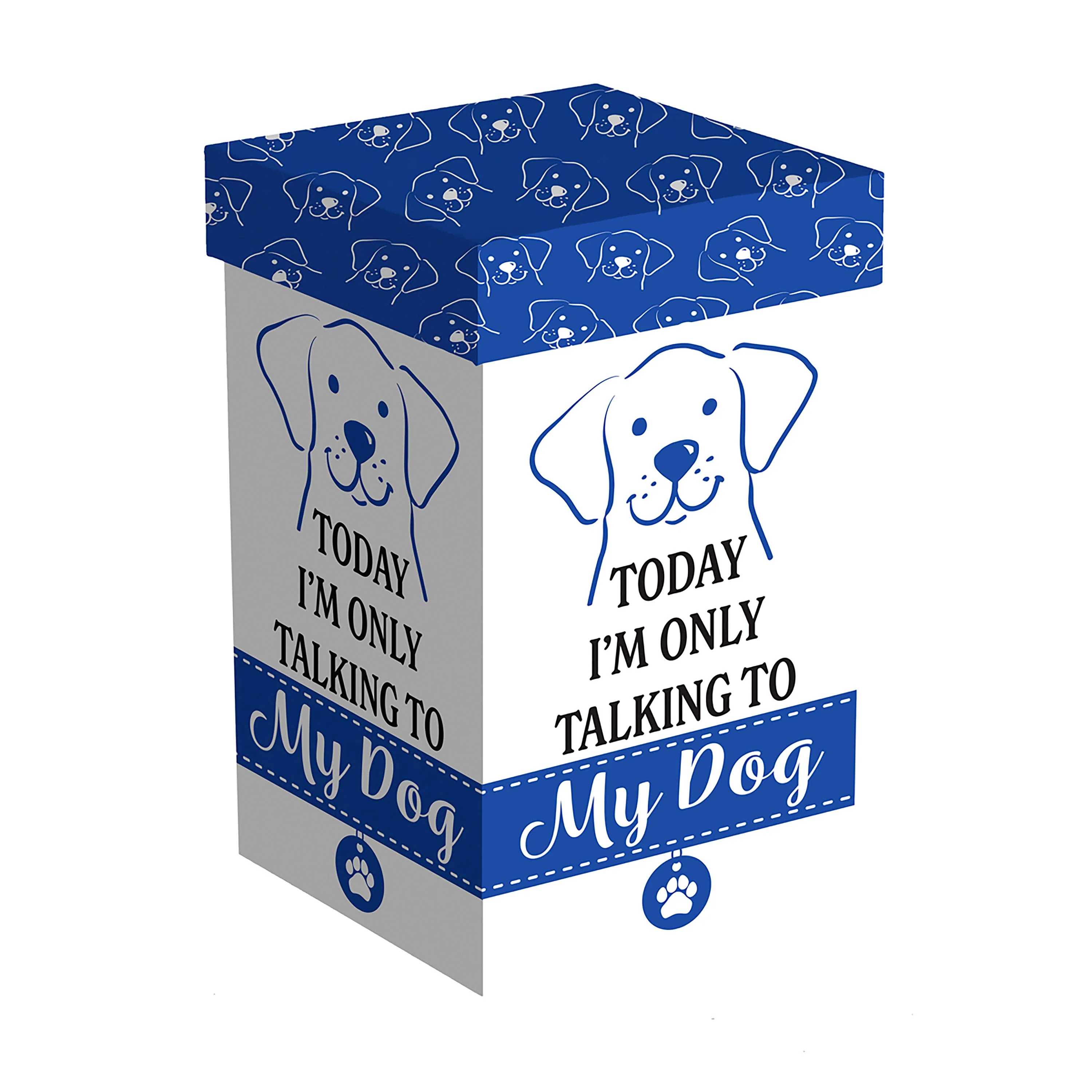 Today I'm Only Talk to My Dog Ceramic Perfect Cup, 17oz, Gift Box - Image 3