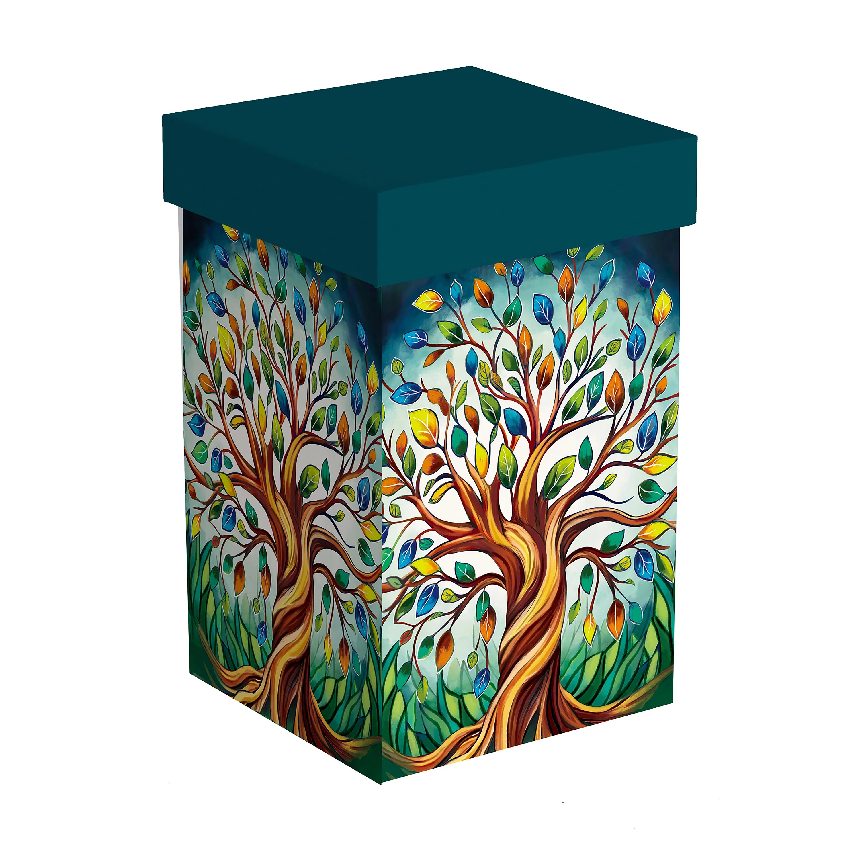 Harvest Blossom Tree Of Life Ceramic Perfect Cup, 17oz, Gift Box - Image 4