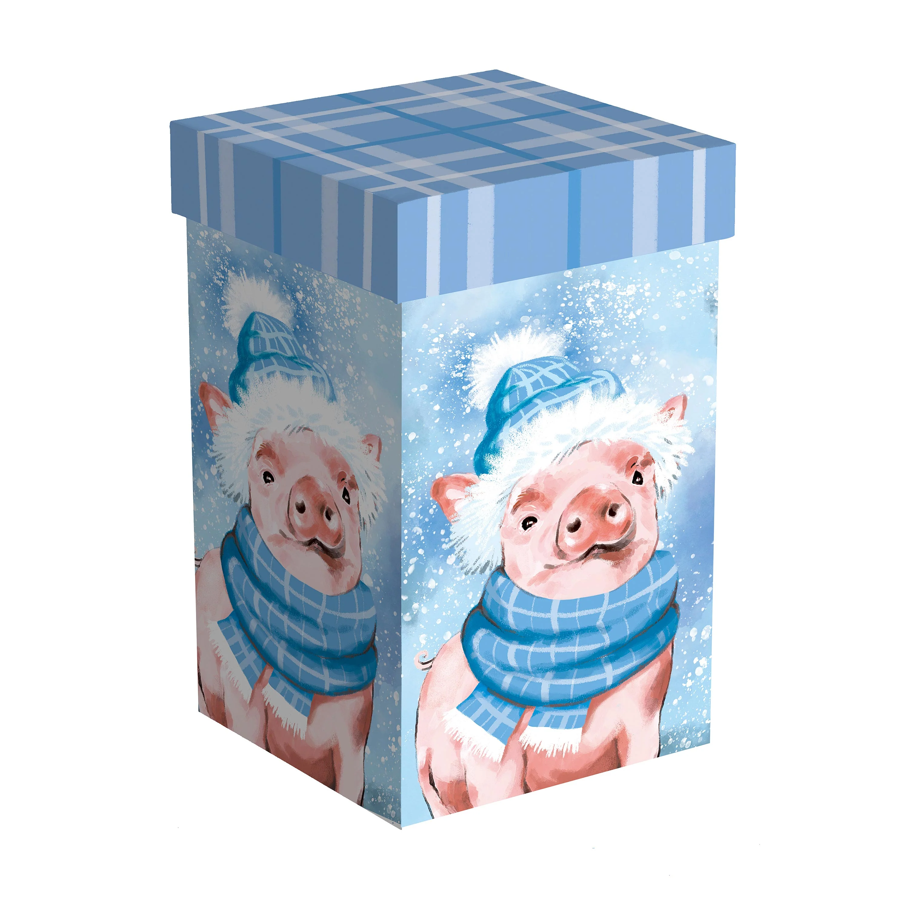 Holly Homestead Travel Cup Ceramic Perfect Cup, Pig, 17oz, Gift Box - Image 4