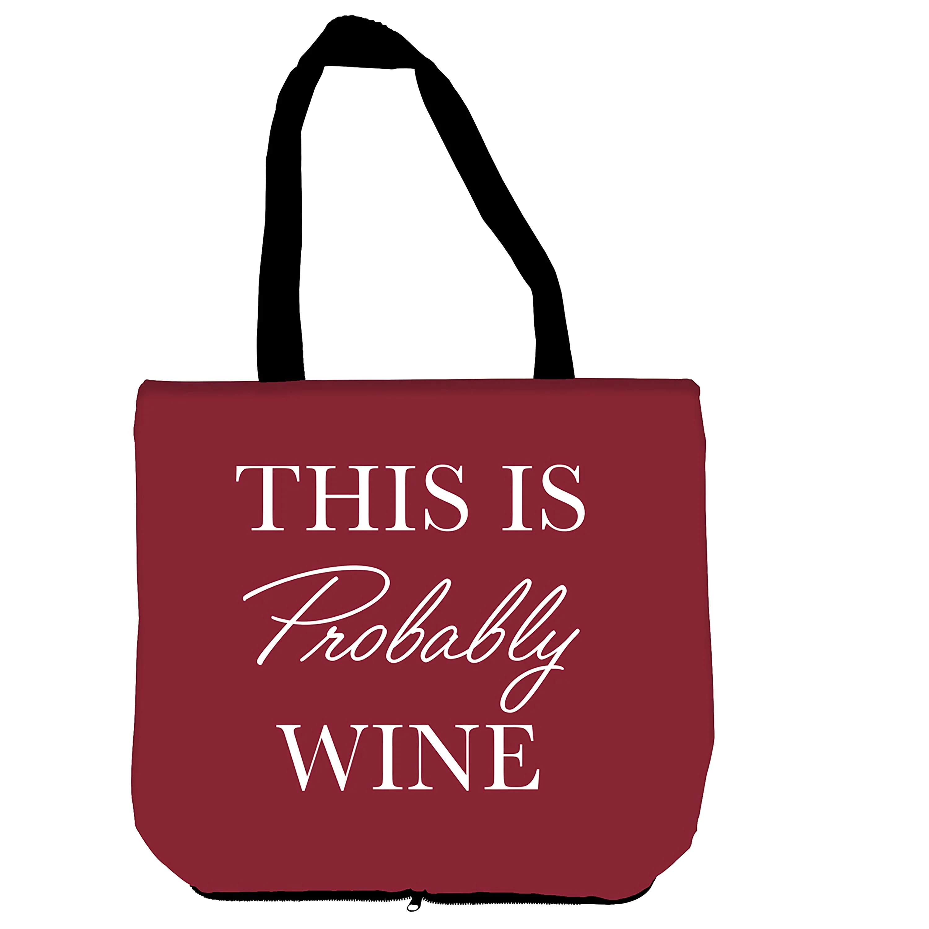 This Is Probably Wine Ceramic Perfect Cup and Compact Tote Giftset, 17oz, Gift Box - Image 4