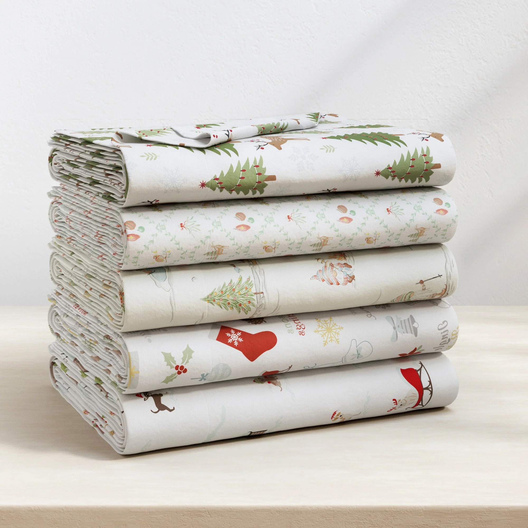 4-Piece Turkish Cotton Flannel Sheet - Whittaker Collection - Image 23