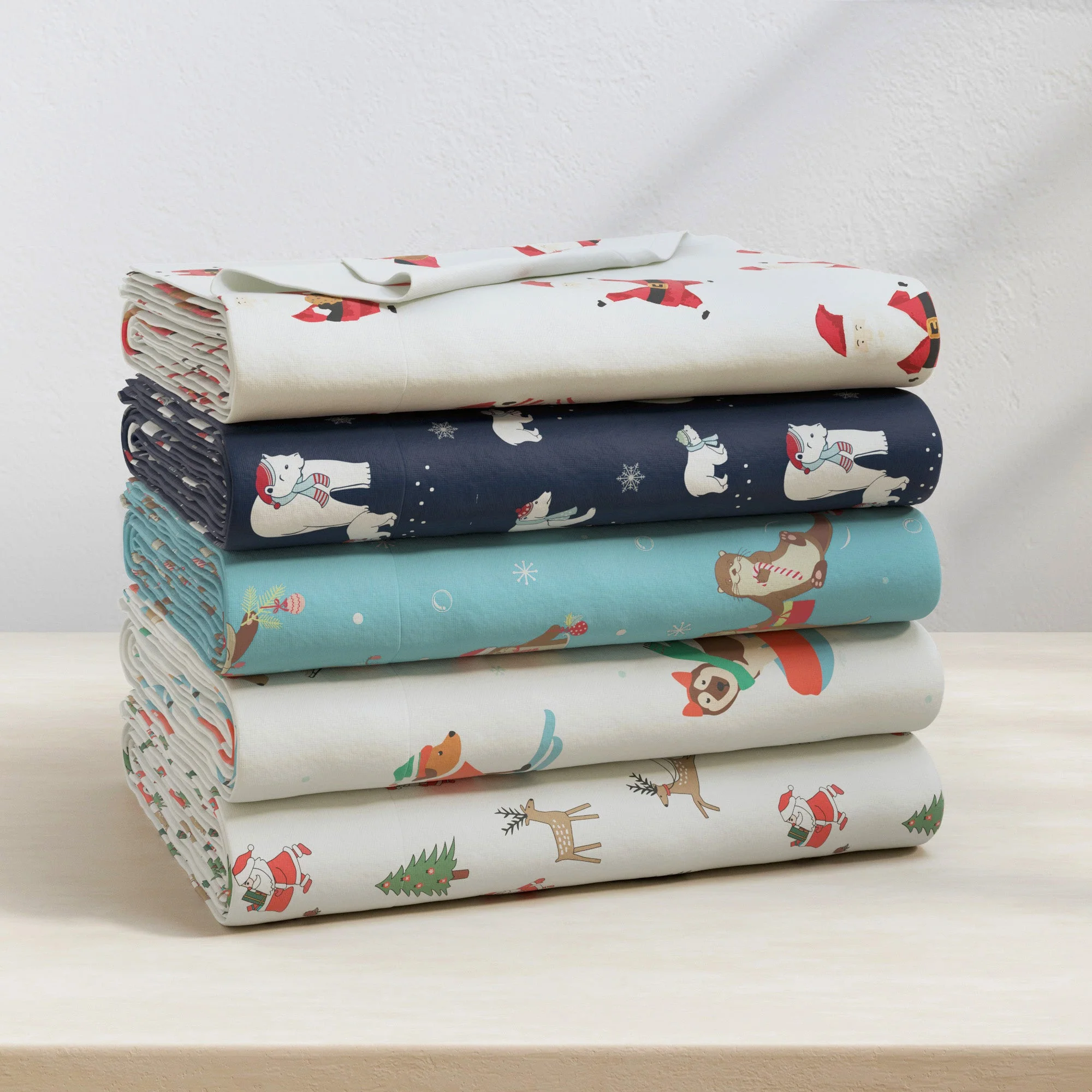 4-Piece Turkish Cotton Flannel Sheet - Whittaker Collection - Image 40