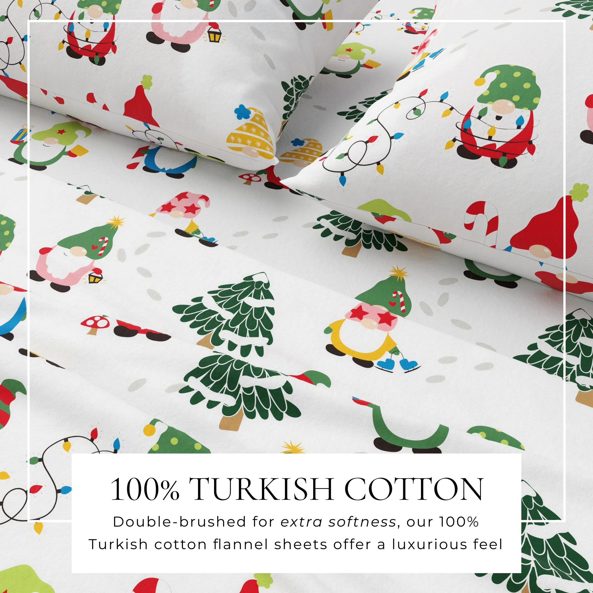4-Piece Turkish Cotton Flannel Sheet - Whittaker Collection - Image 48