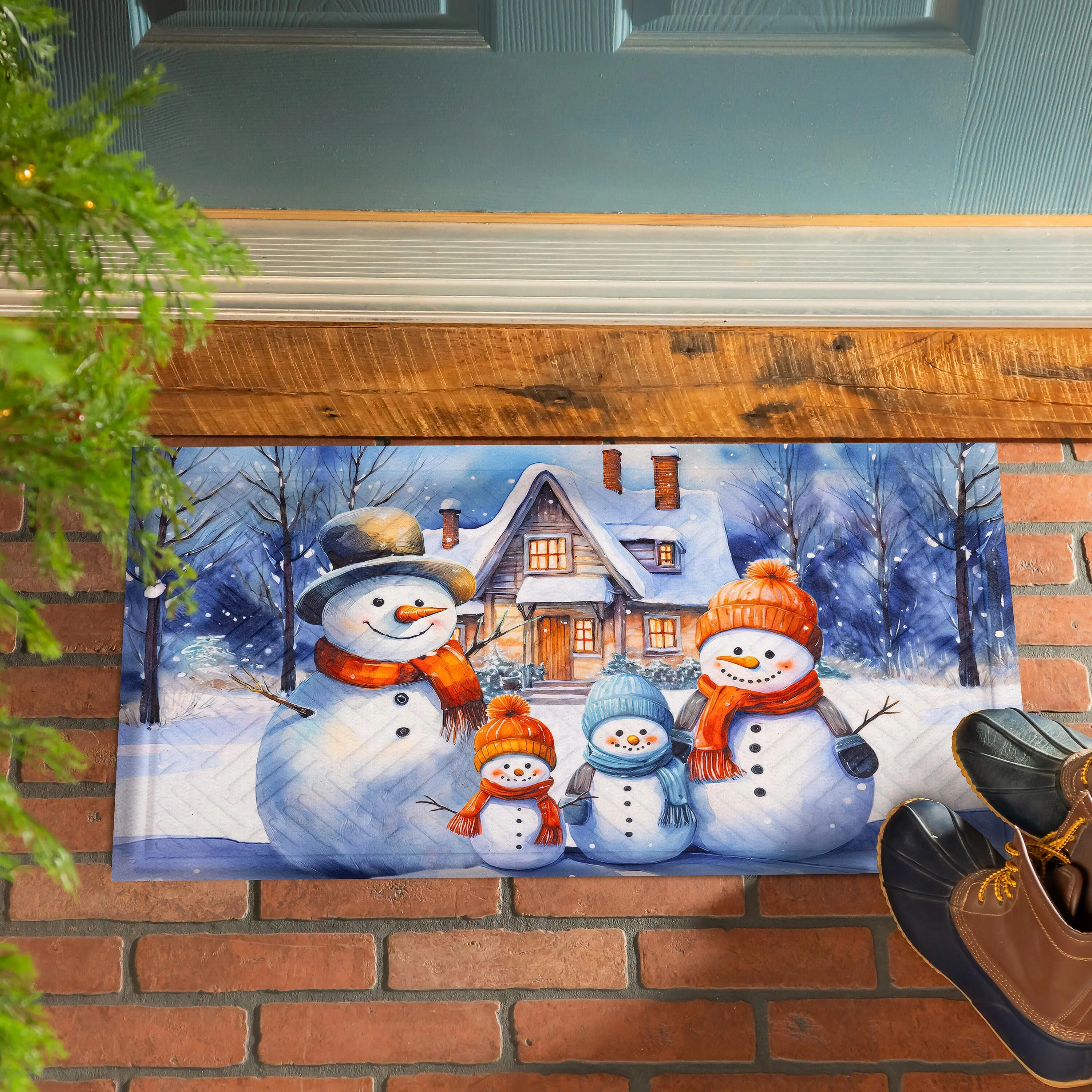 Snow Place Like Home Embossed Mat - Image 4