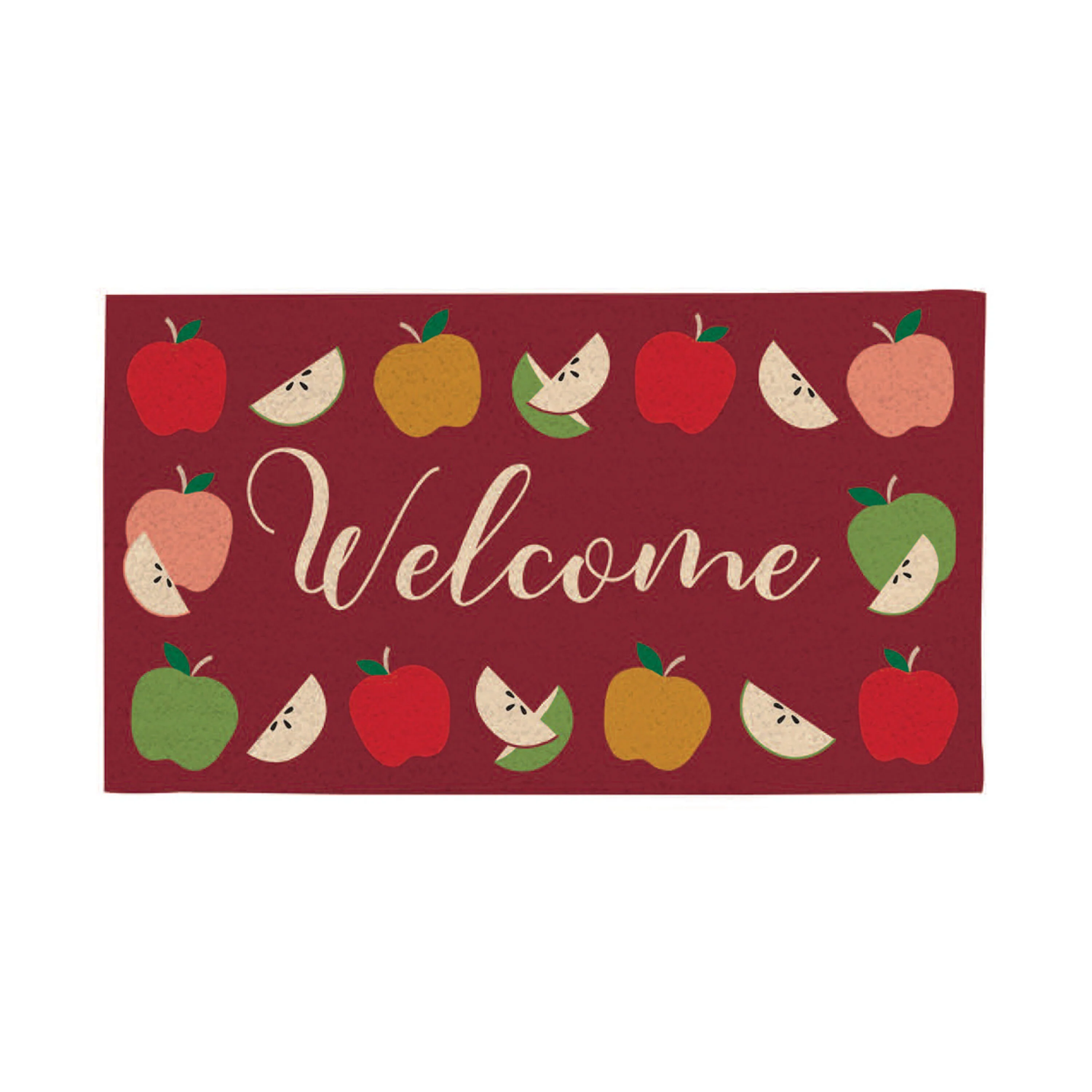 28" x 16" PVC Trapper Mat, Welcome - Image 6