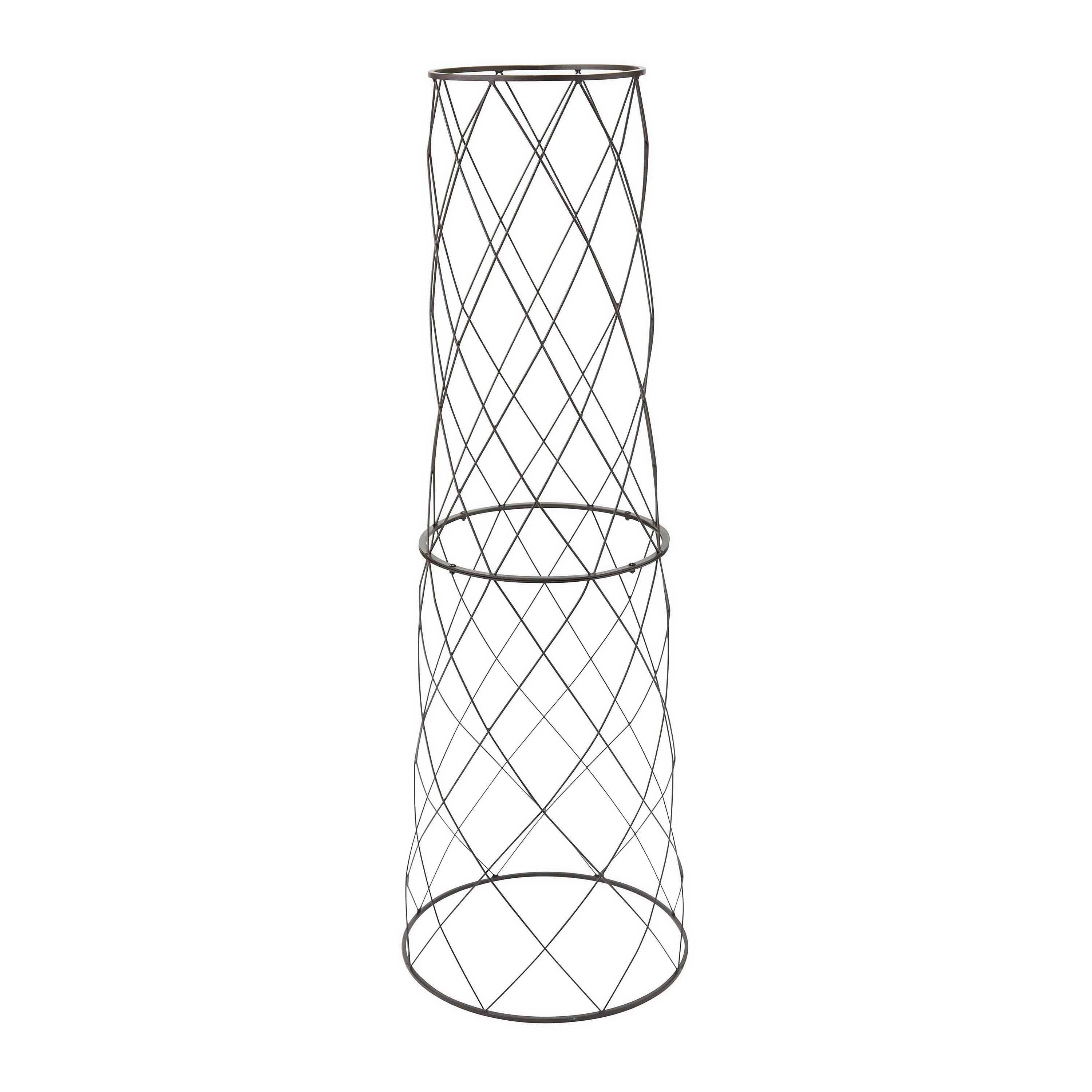 Small Metal Planter/Pot Trellis, 40"H