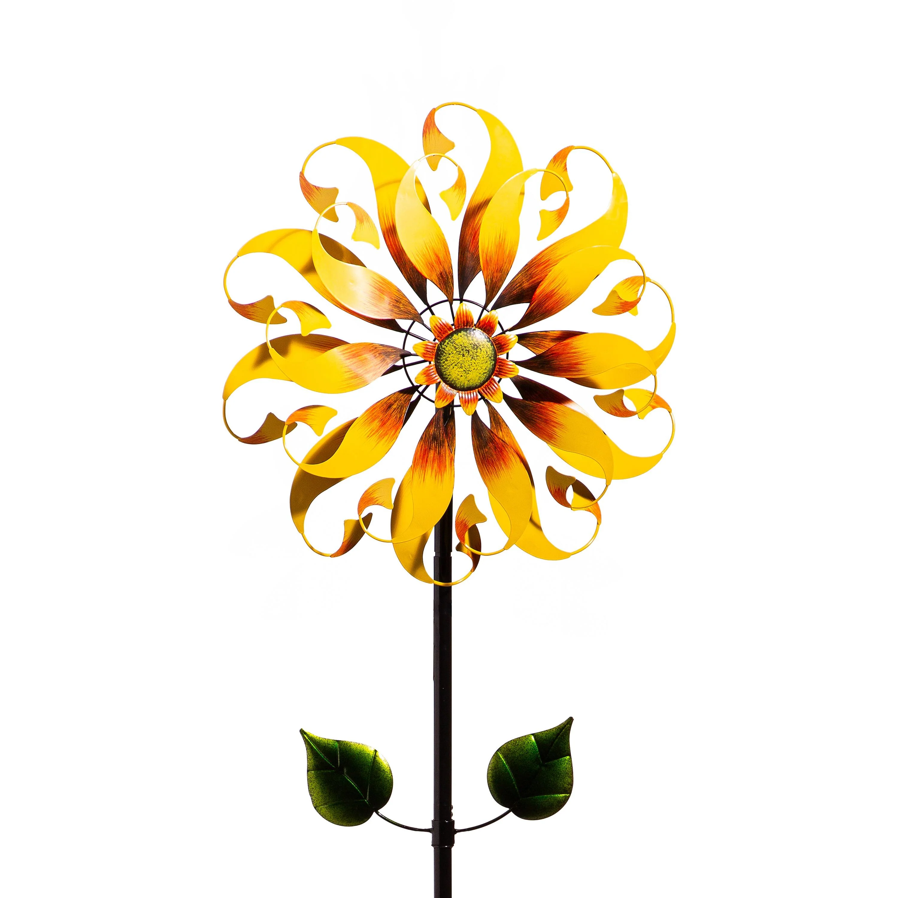 Sunflower Design Wind Spinner, 75" H - Image 3