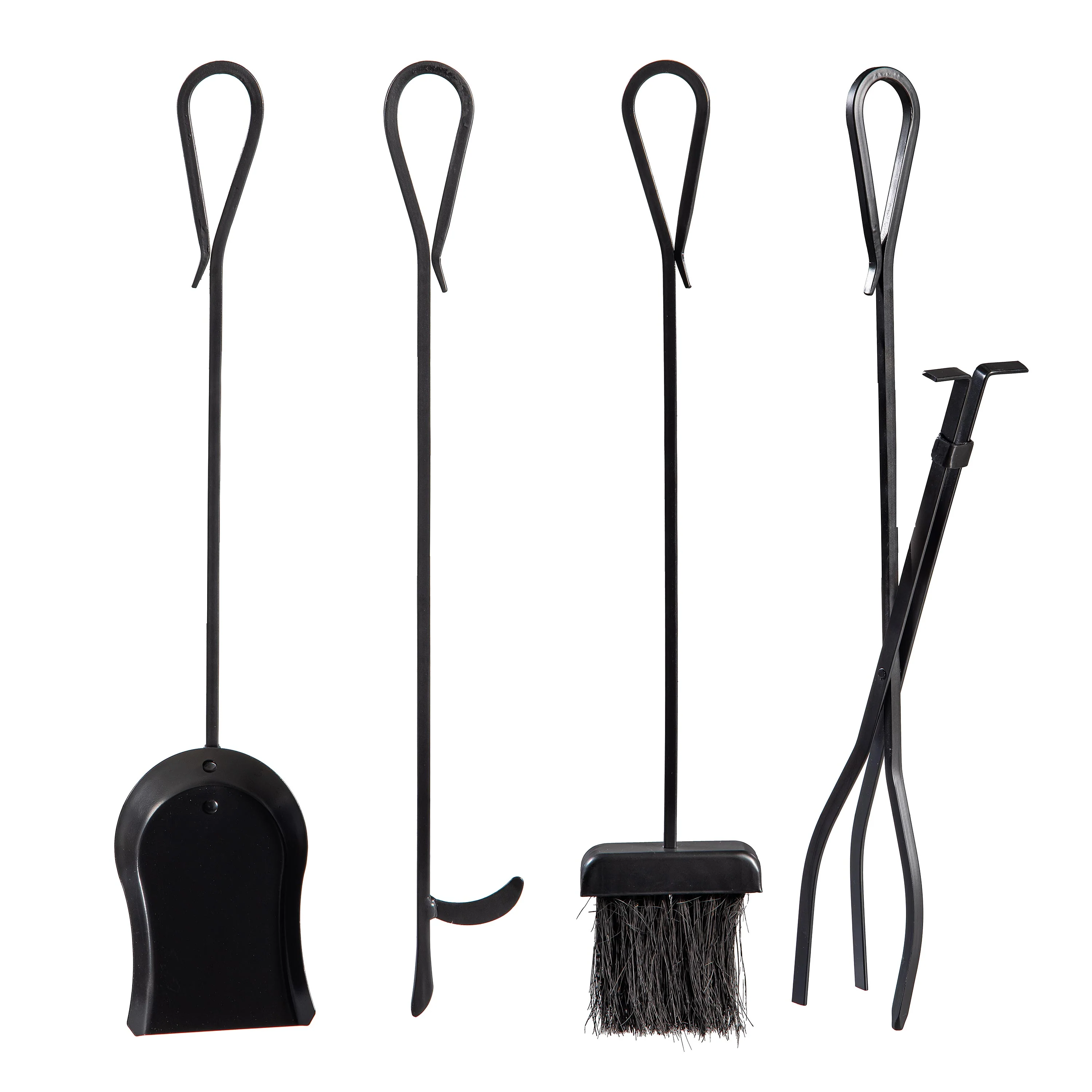 Scroll 5 Piece Fireplace Toolset - Image 3