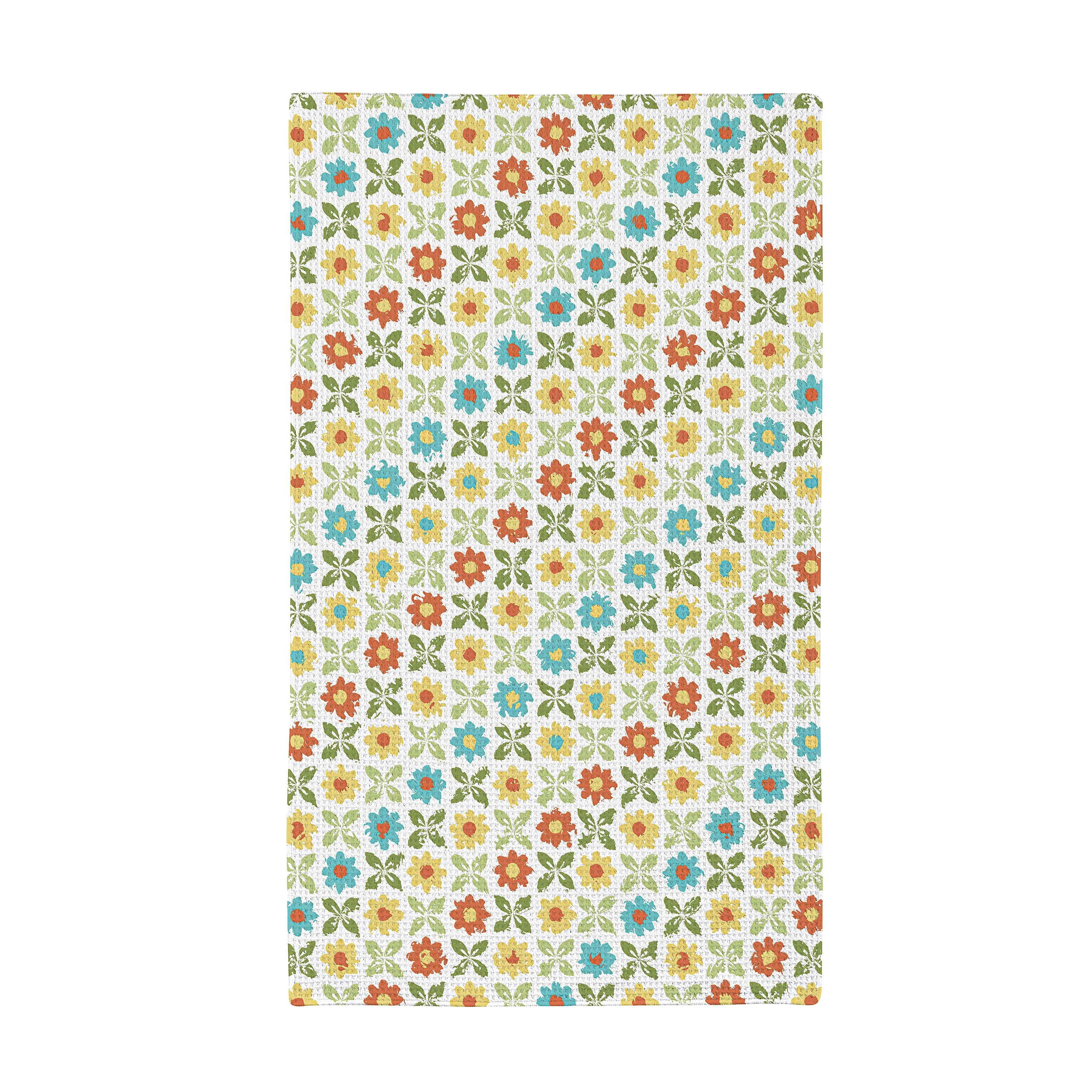 Floral Mod Quick Dry Kitchen Towel, 18" x 30" - Image 5