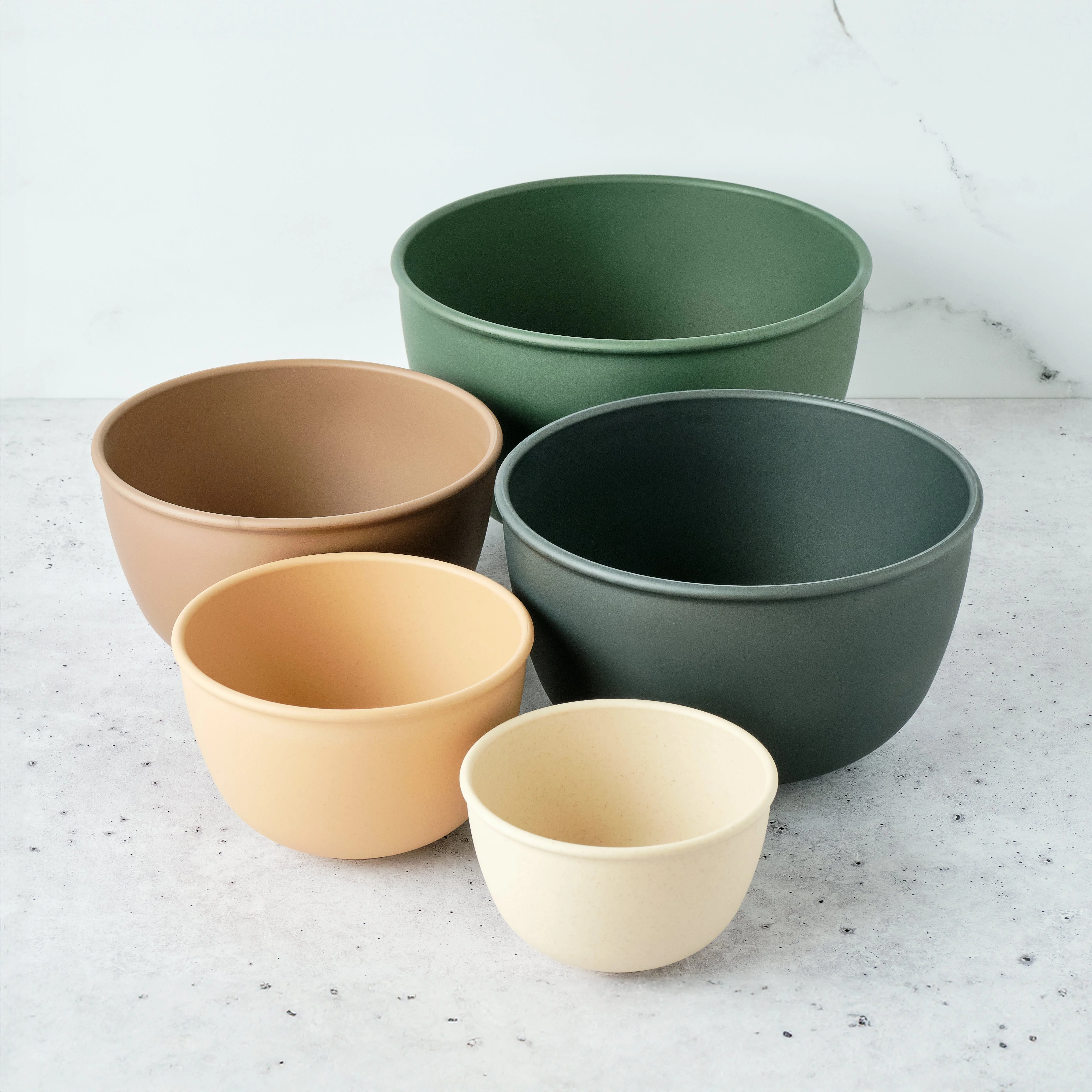 5 Piece Astrik Mixing Bowls - Image 3