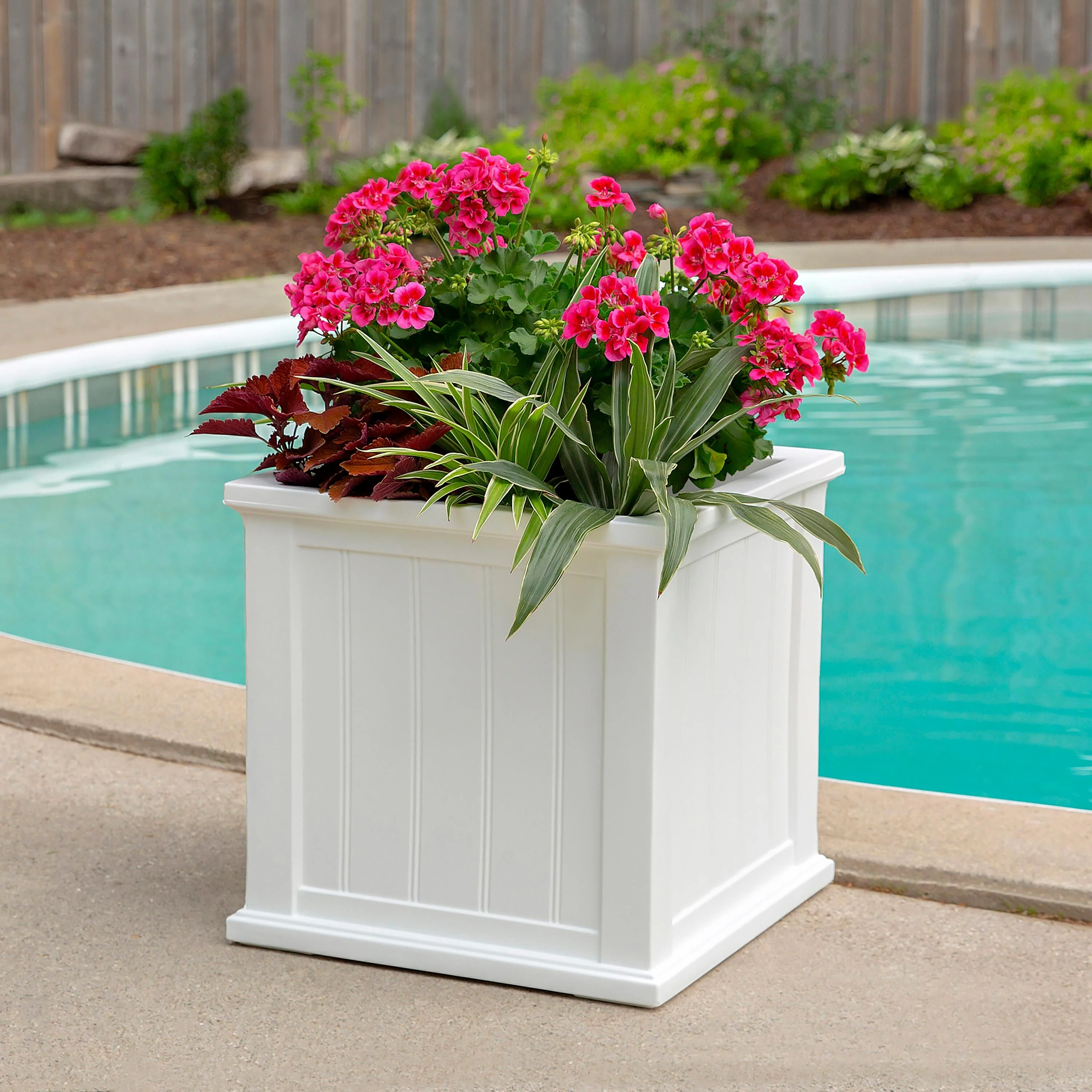 Lexington Self-Watering Planter, 20" sq. - Image 4