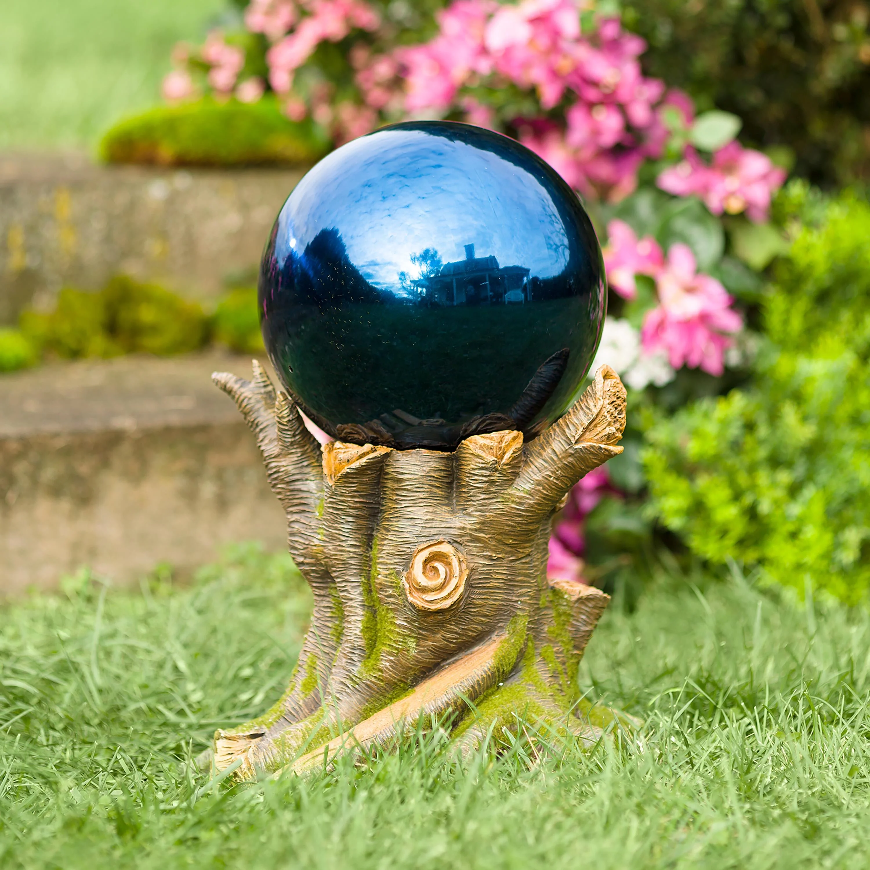 Stainless Steel Gazing Ball - Image 3