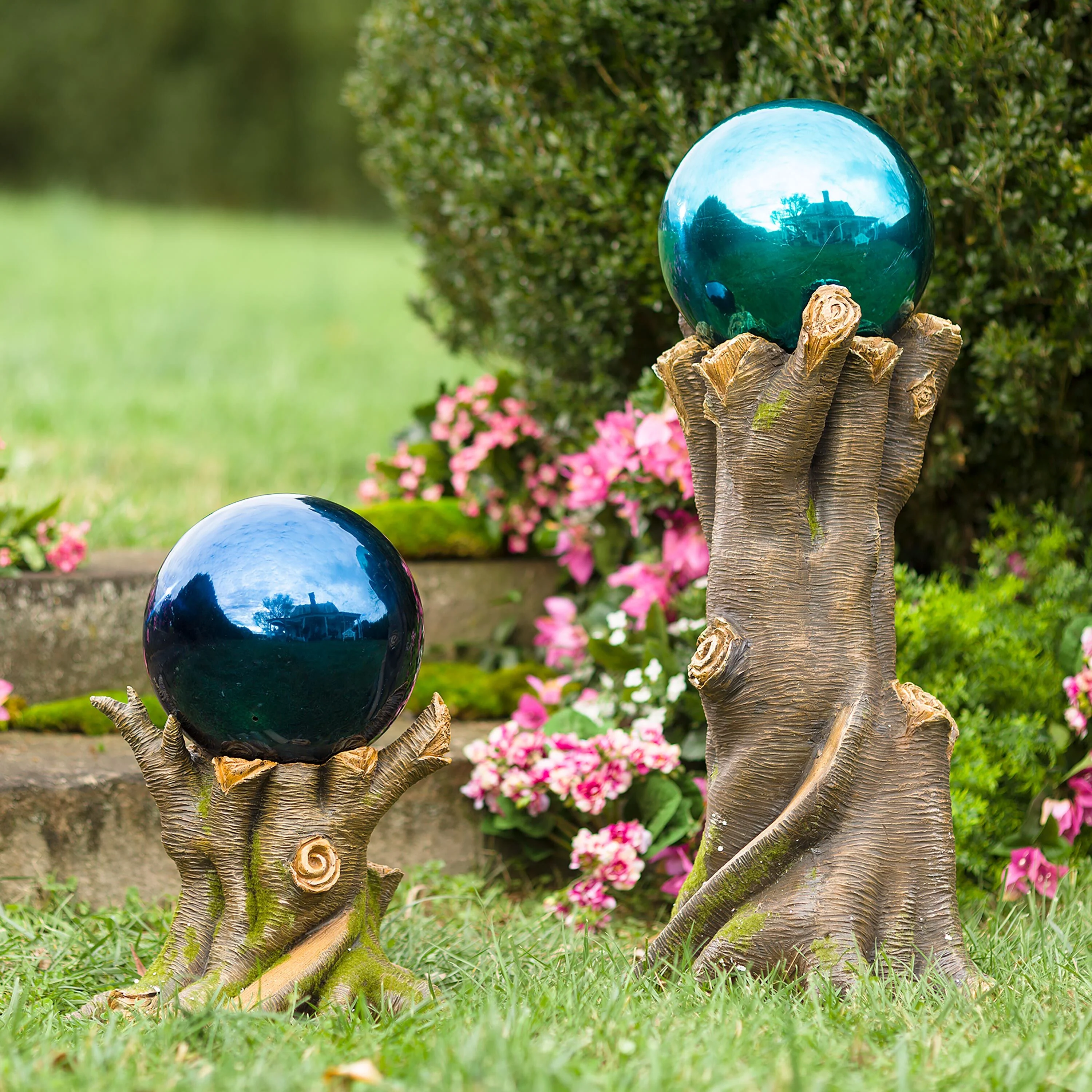 Stainless Steel Gazing Ball - Image 4