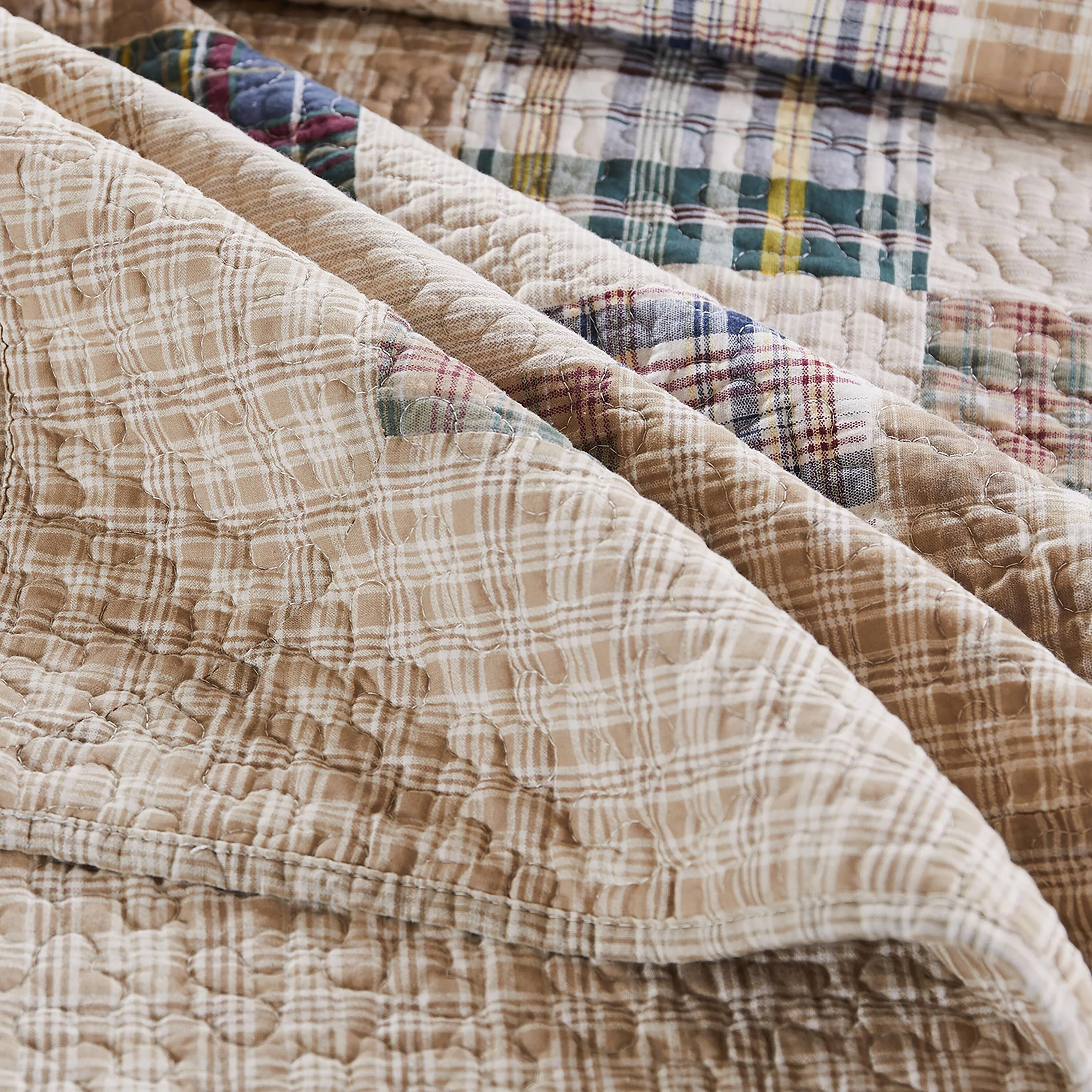 Sarah Cotton Quilted Reversible Bedding Set, Twin - Image 2