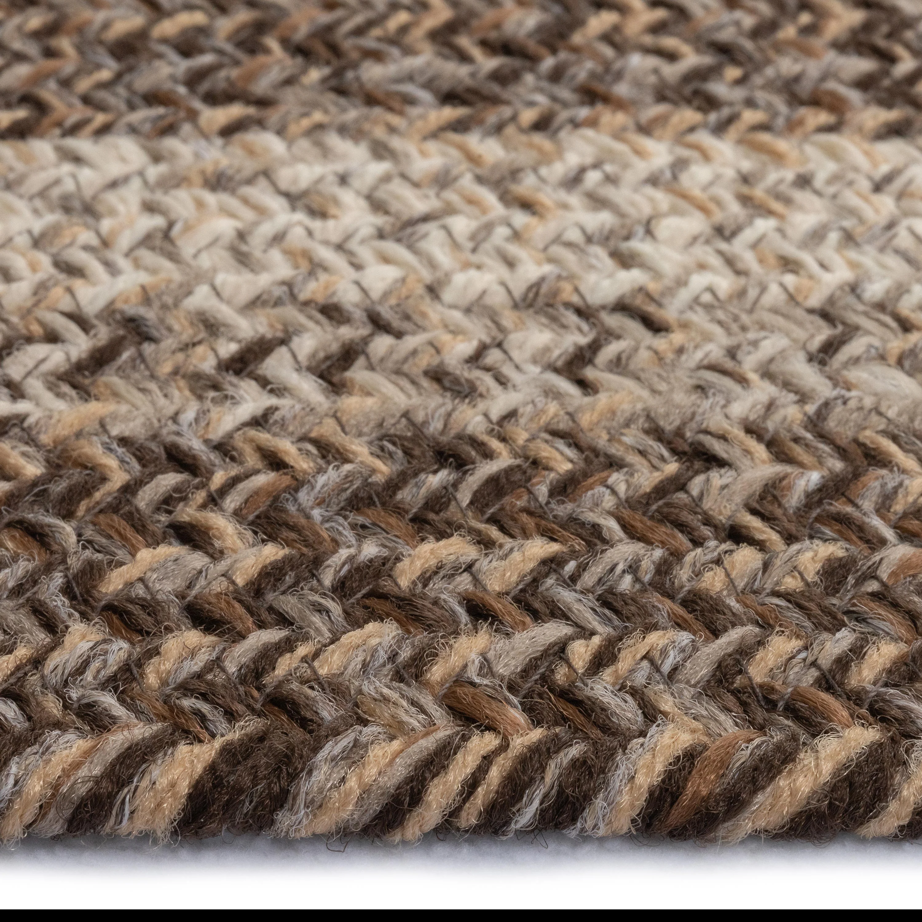 Indoor/Outdoor Oval Woodridge Braided Polypropylene Rug, 3' x 5' - Image 7