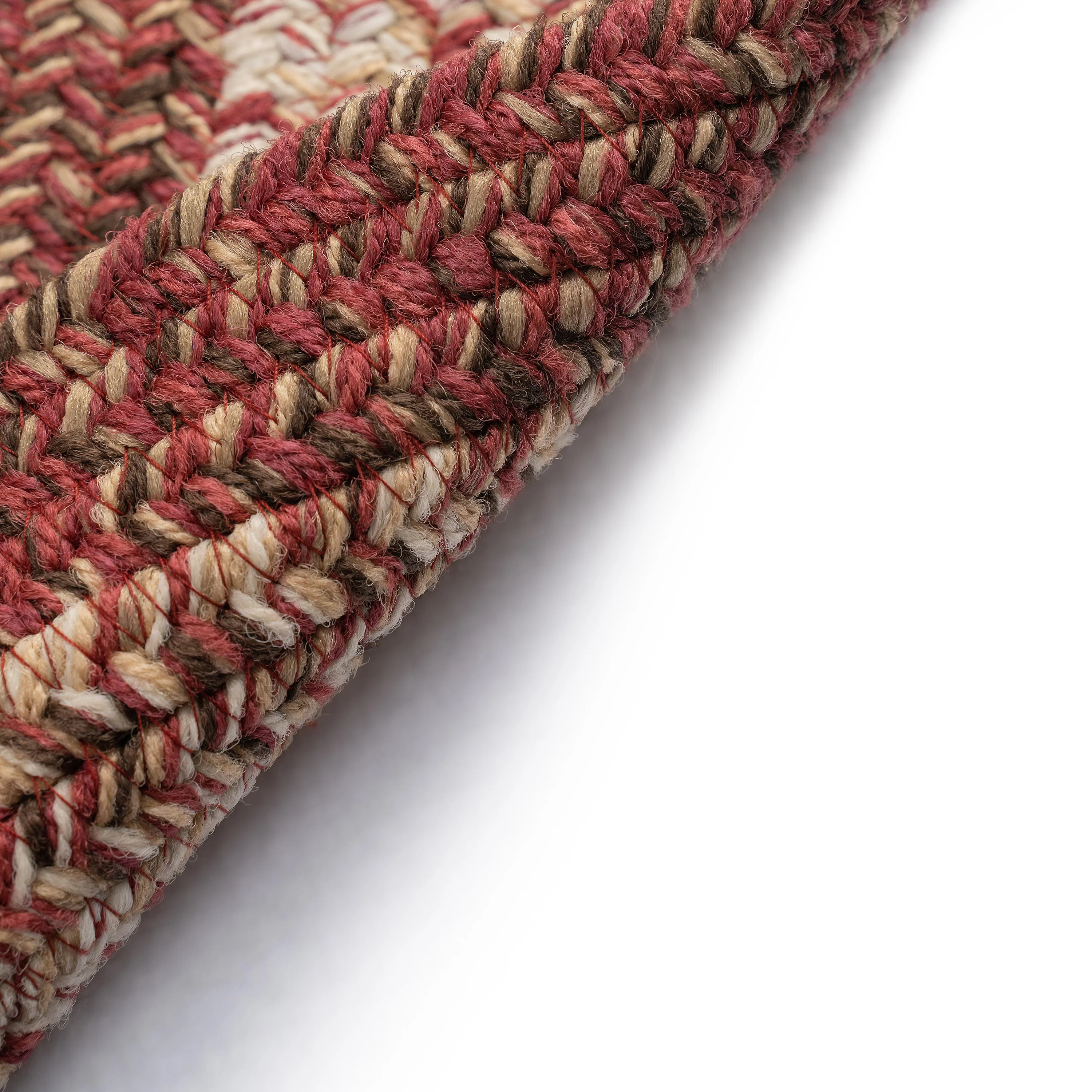 Indoor/Outdoor Oval Woodridge Braided Polypropylene Rug, 7' x 9' - Image 20