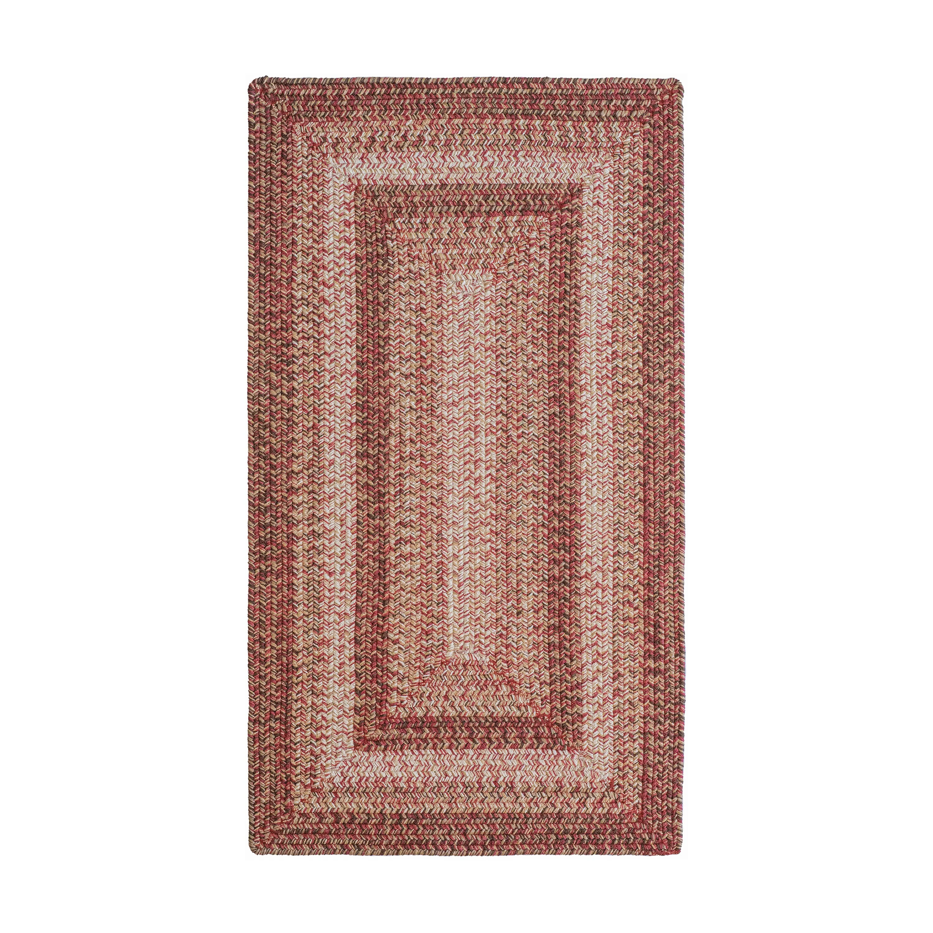 Indoor/Outdoor Rectangle Woodridge Braided Polypropylene Rug, 2' x 3' - Image 5