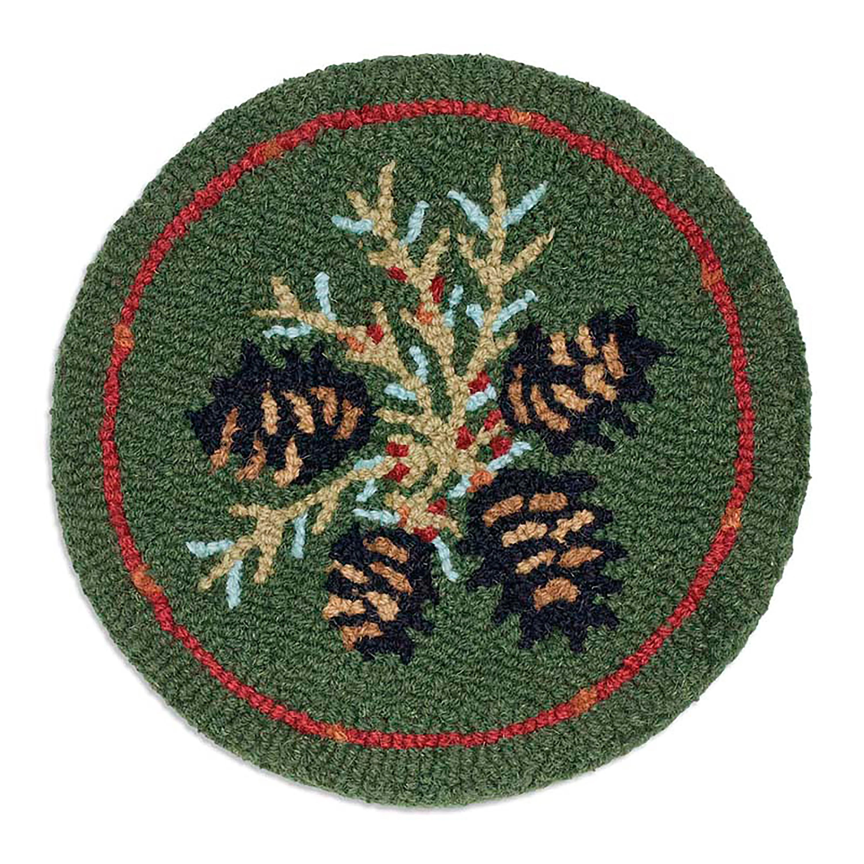 Set of 4 Pine Cone Chair Pads