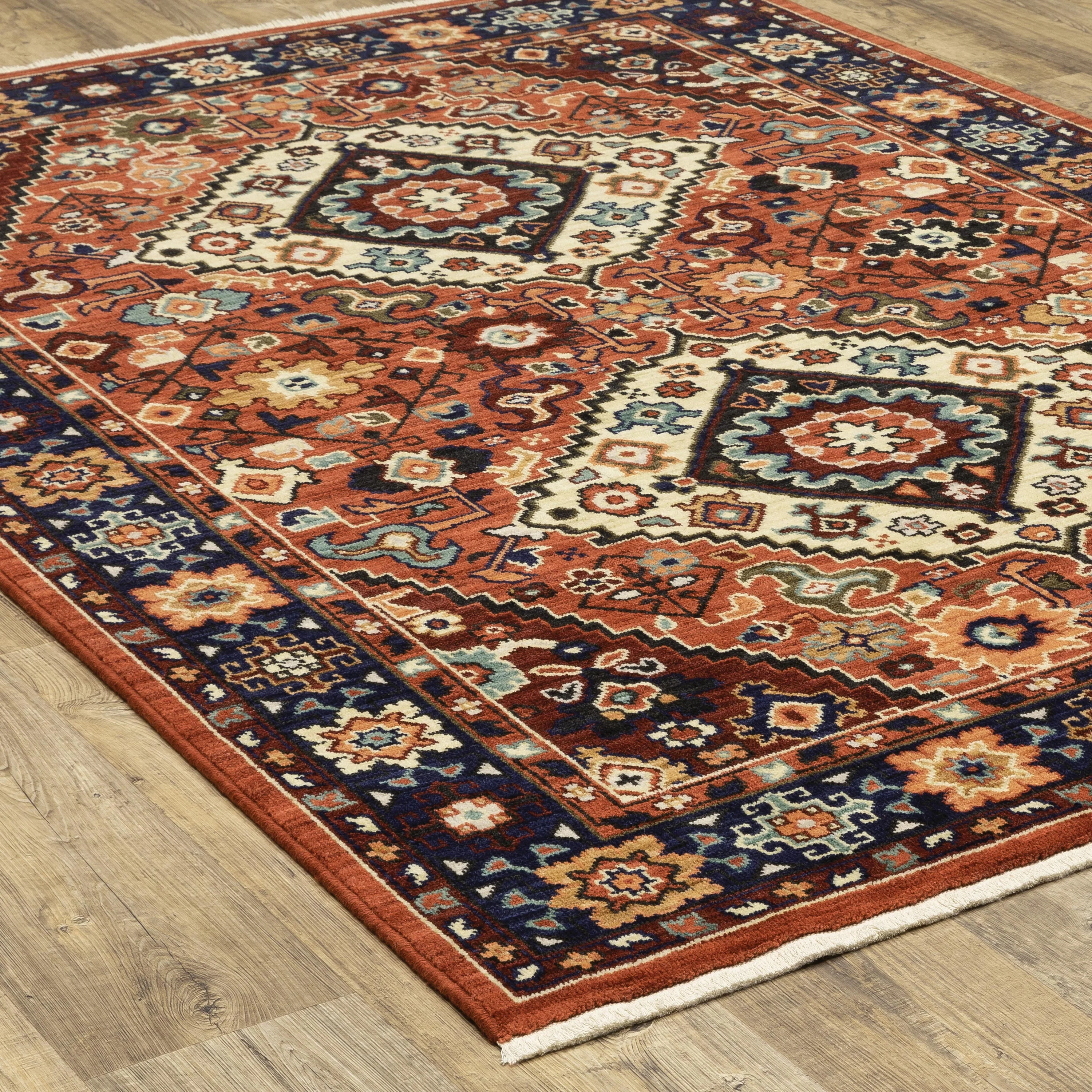 Laurenburg Kaleidoscope Wool Rug, 3'3" x 5'