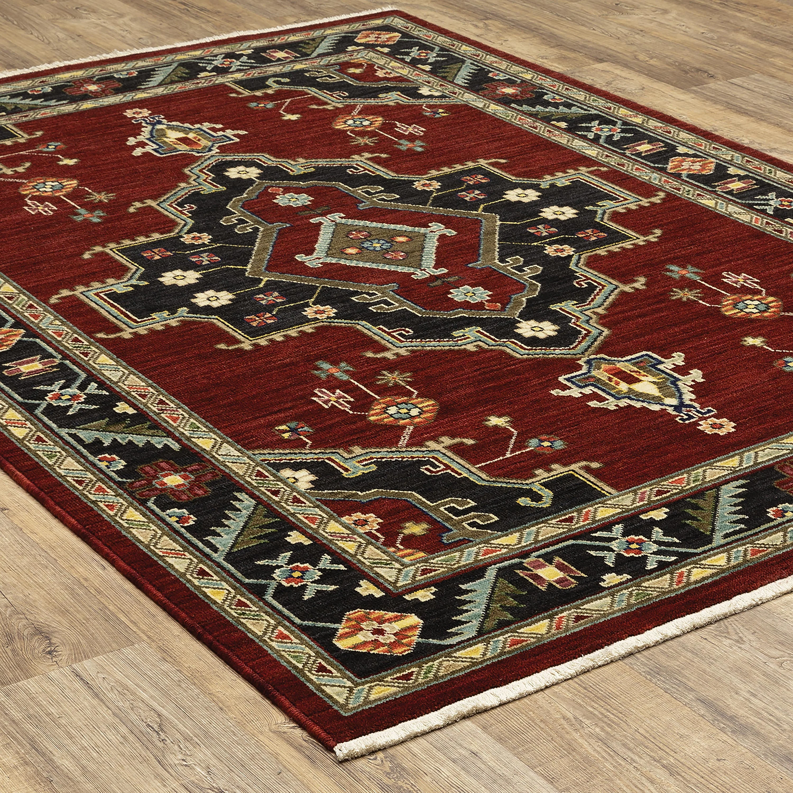 Laurenburg Border Wool Rug, 9'10" x 12'10" - Image 2